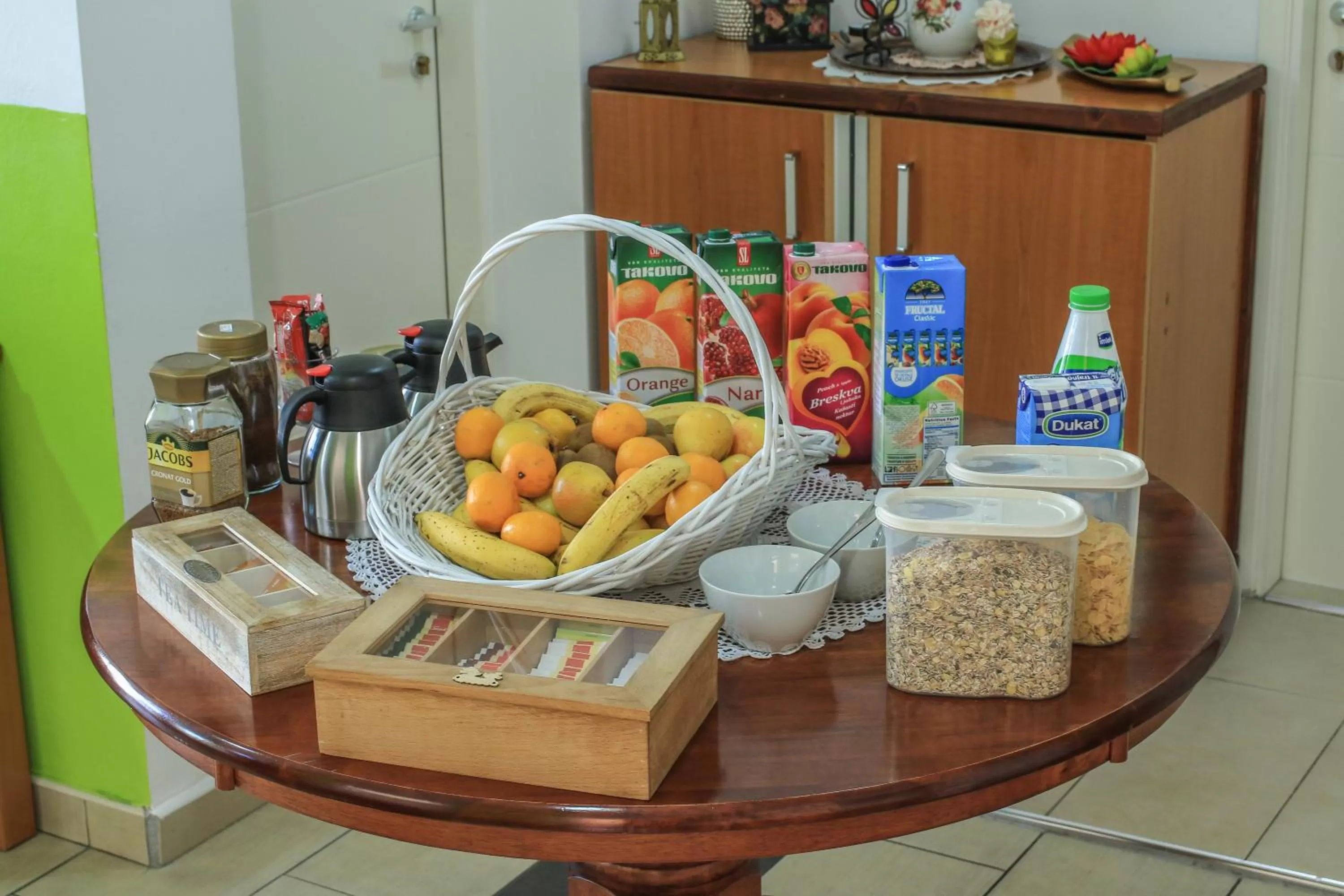 Food and drinks in Pansion Centar