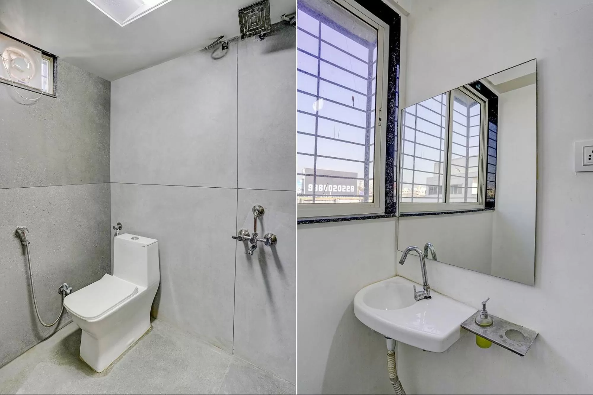 Bathroom in FabHotel Galaxy Stay - Nr Morya Hospital
