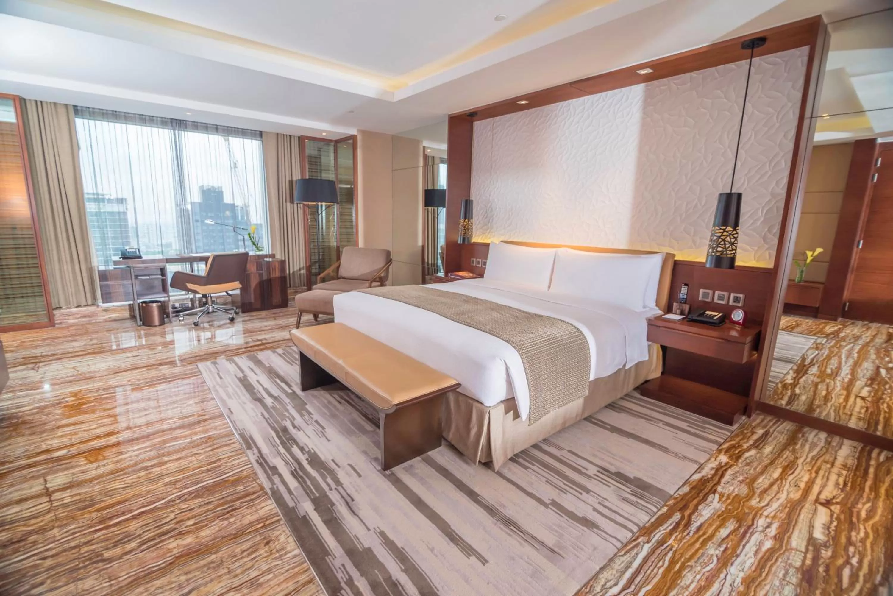 Photo of the whole room, Bed in Marco Polo Ortigas Manila