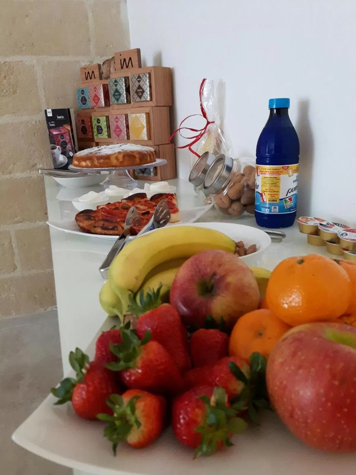 Italian breakfast in Recinto antico Sweet Rooms