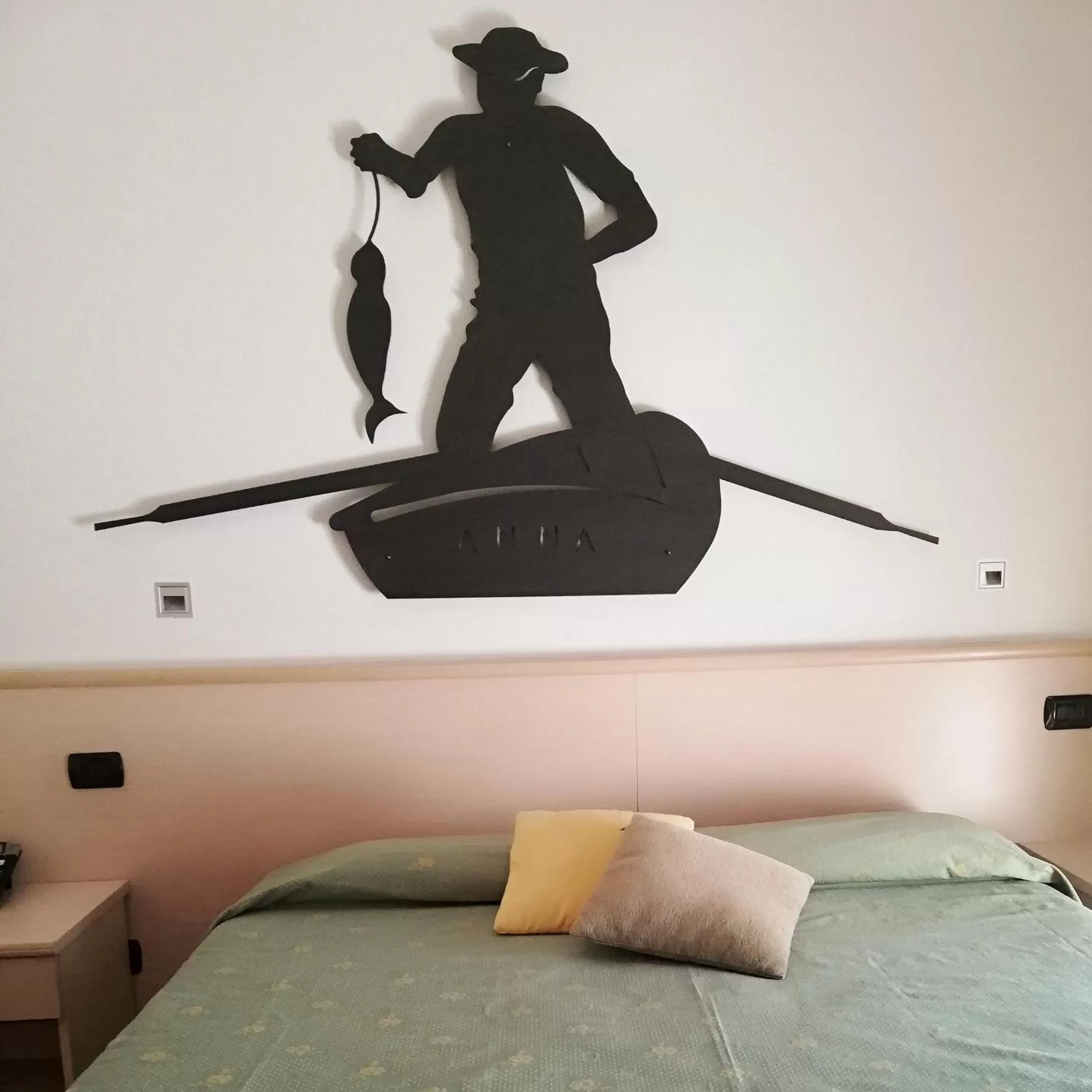 Bed in Hotel Fioroni