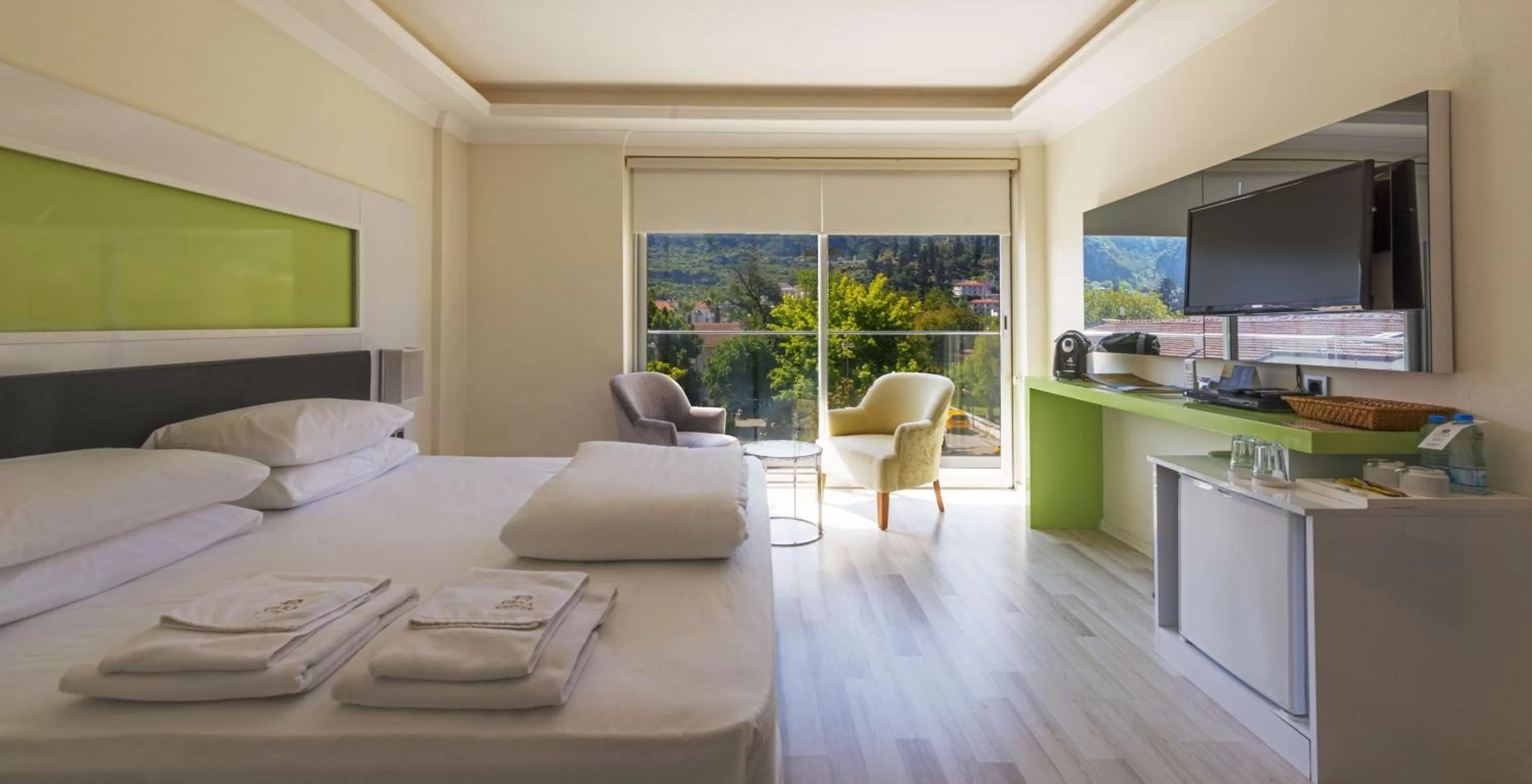 Bed in Orka Boutique Hotel