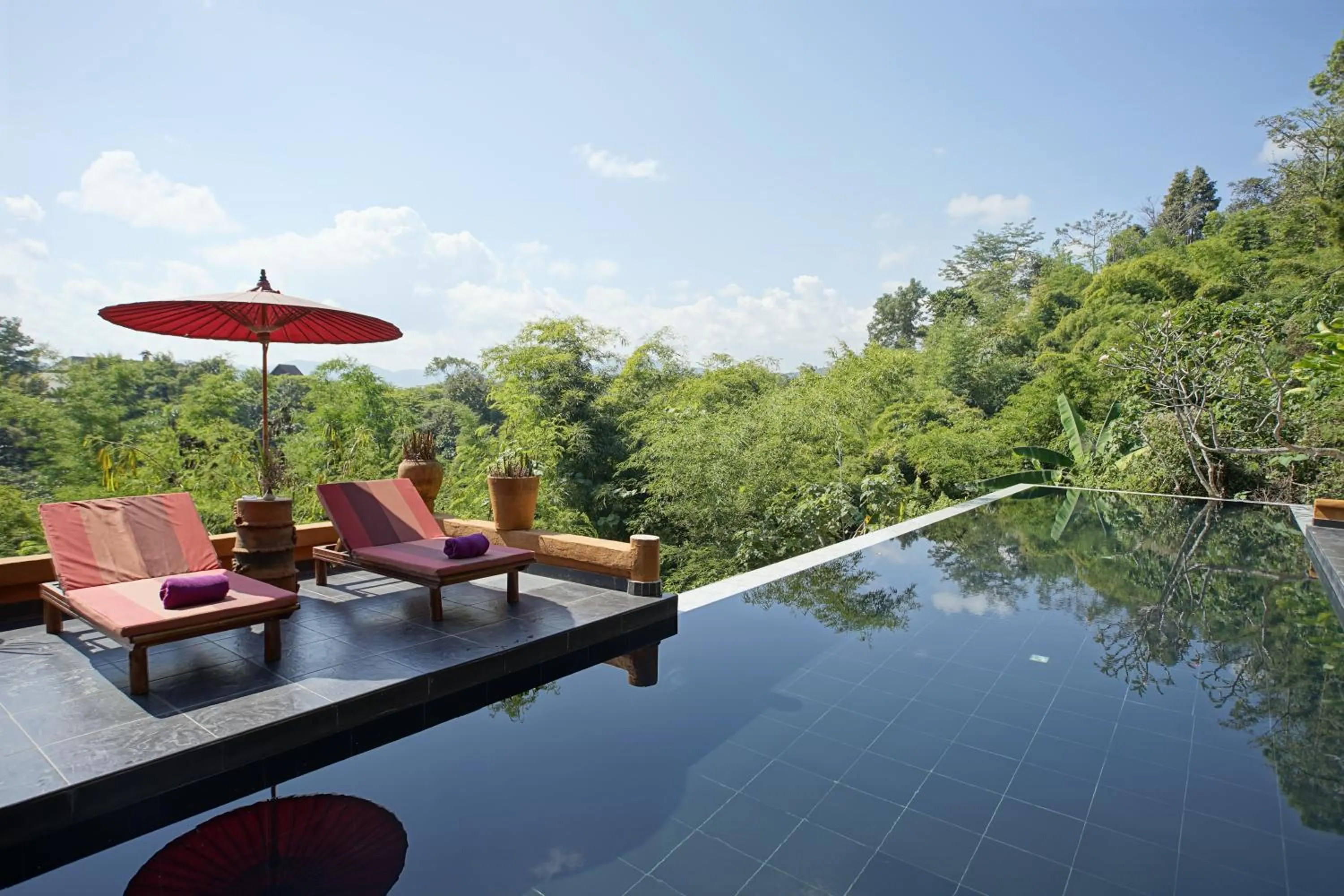 Natural landscape in Phu Chaisai Chiang Rai Mountain Resort