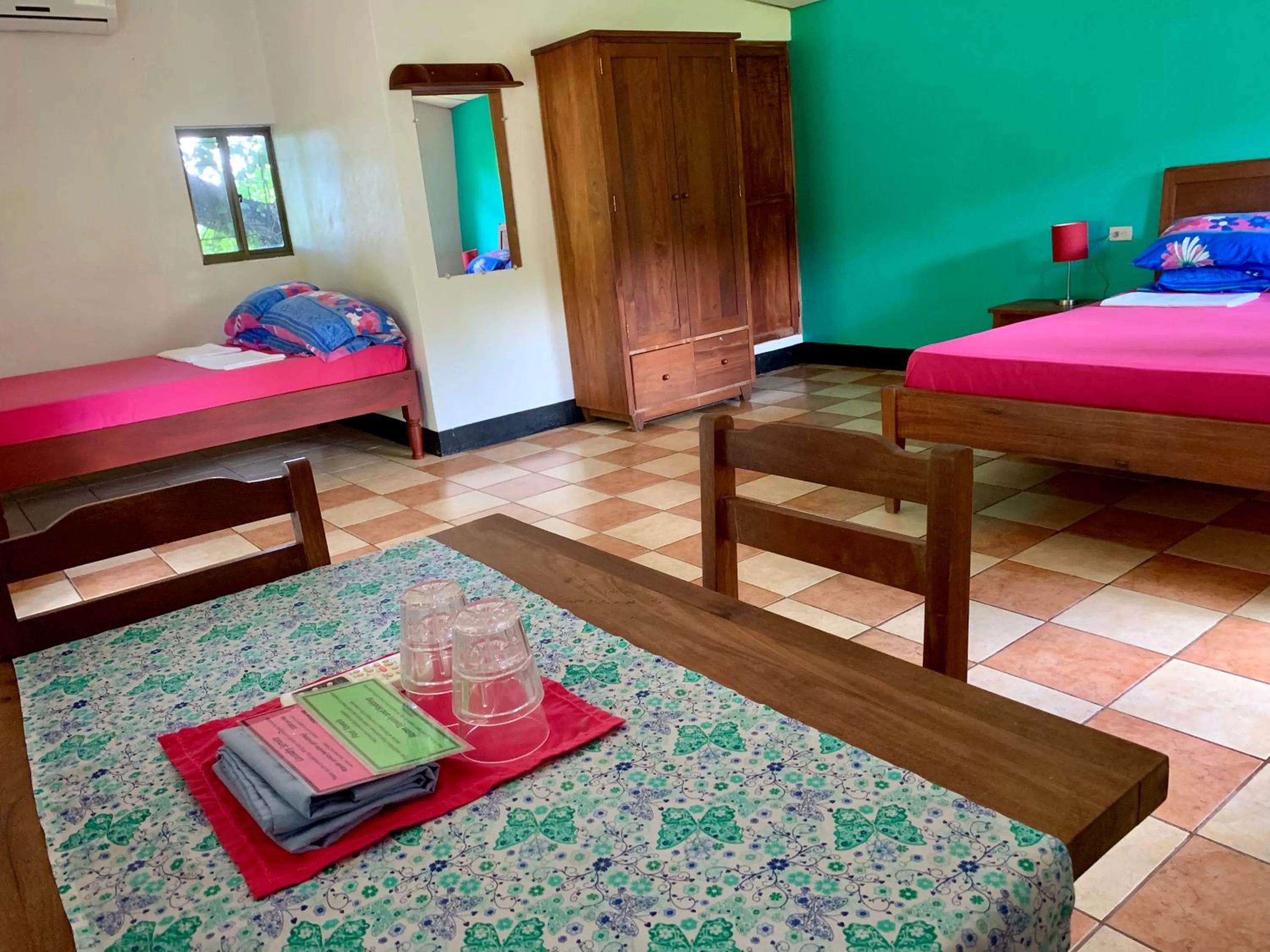 Bed in Hospedaje Soma