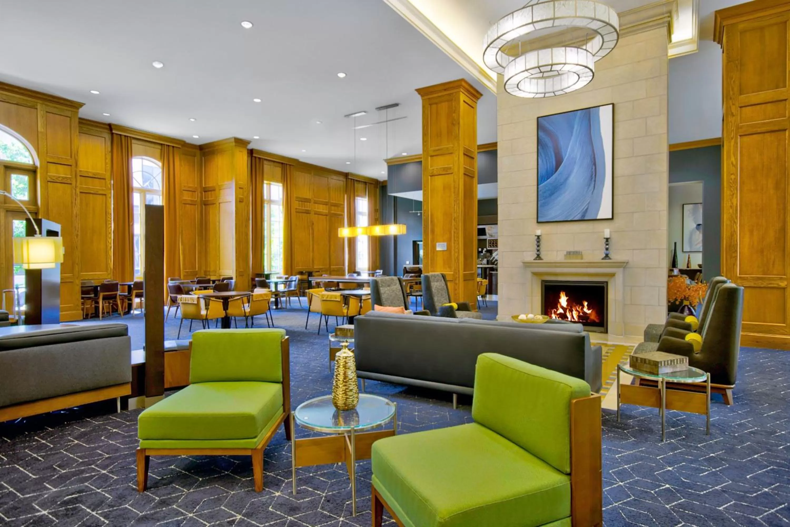 Lobby or reception in Courtyard by Marriott Nashville Green Hills