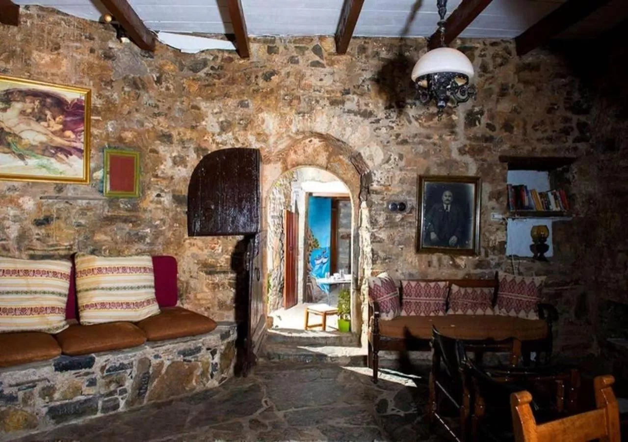 Seating Area in The Traditional Homes of Crete
