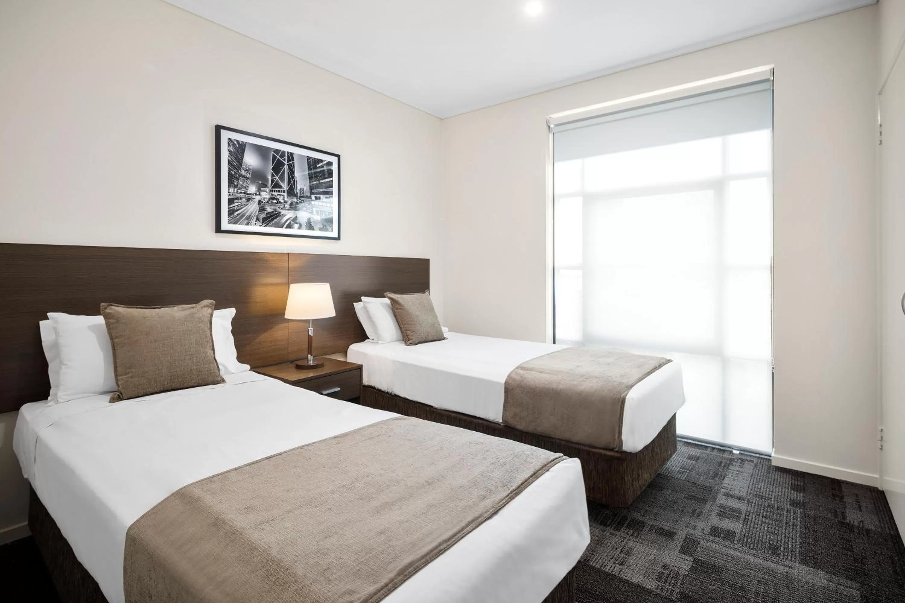 Bedroom, Bed in Quest Narre Warren