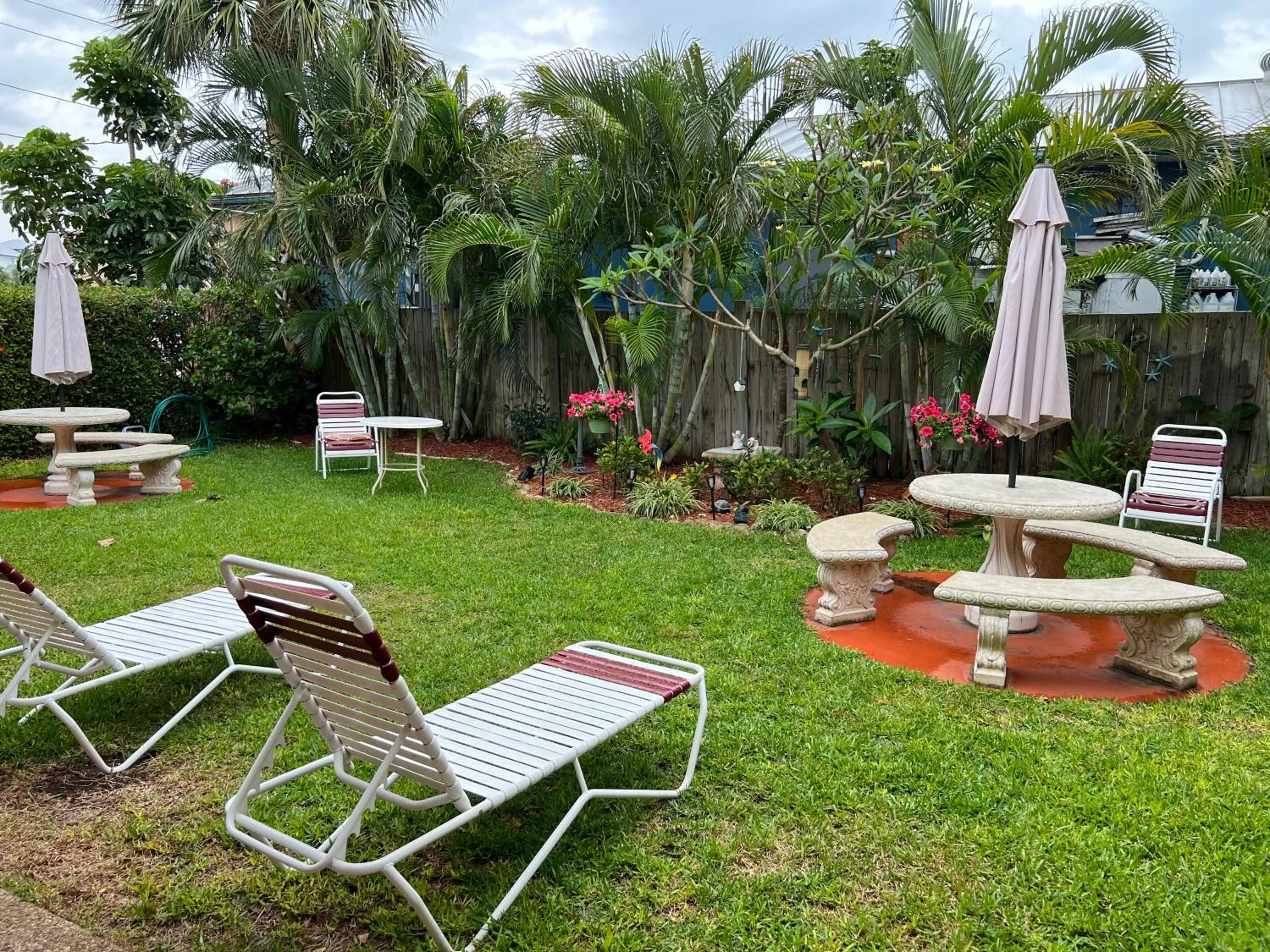 Garden in Carousel Suites -Redington Shores