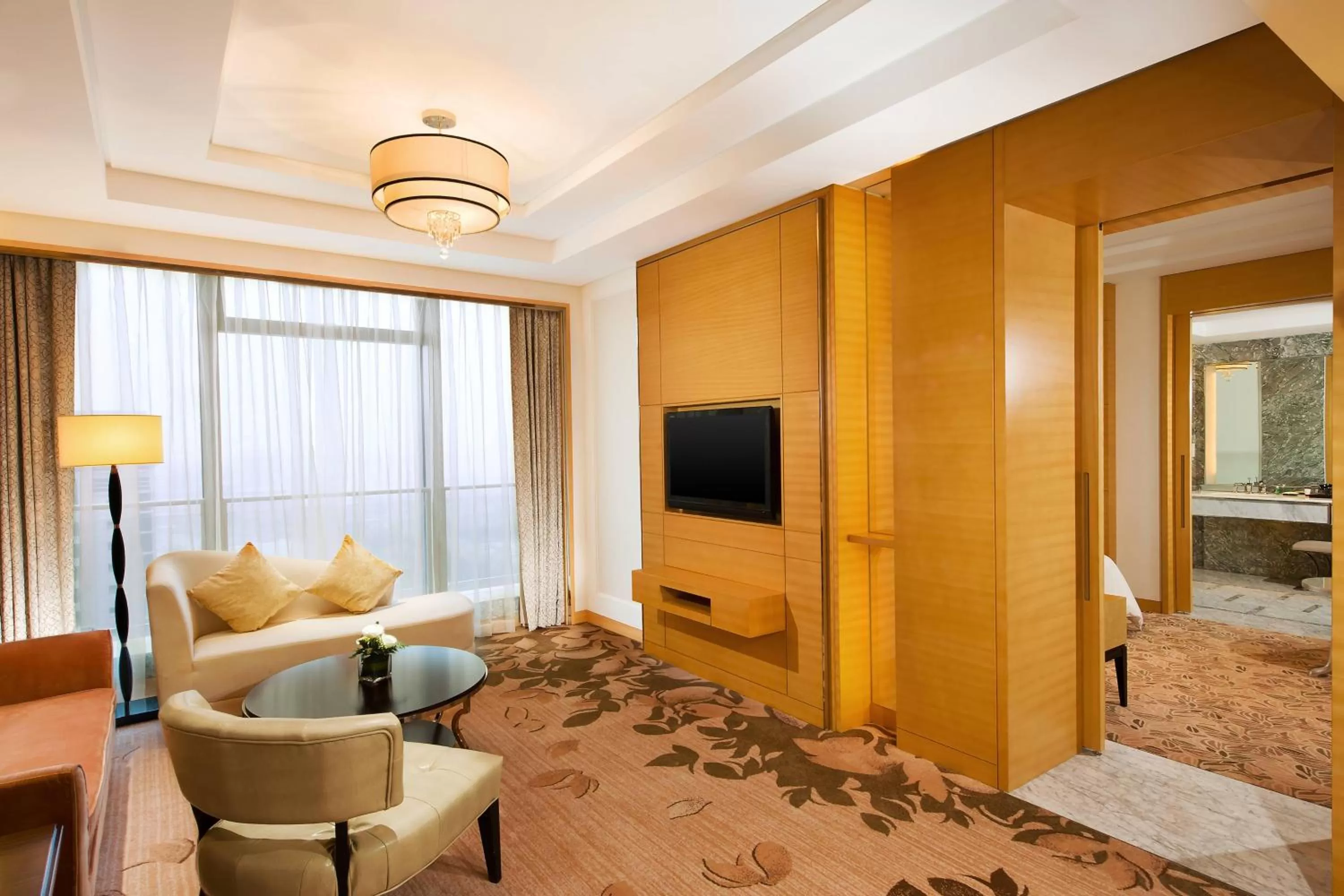 Photo of the whole room in Sheraton Qingdao Jiaozhou Hotel
