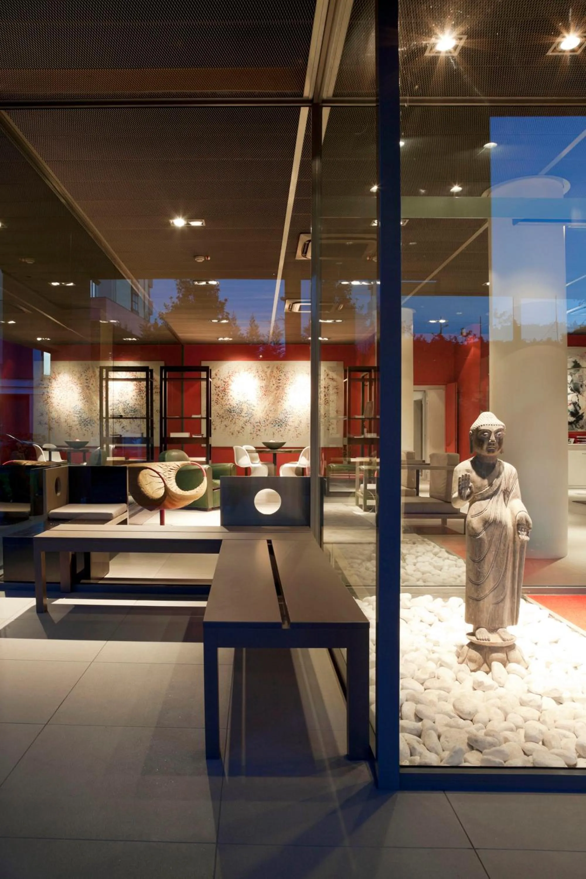 Decorative detail in Zambala Luxury Apartments