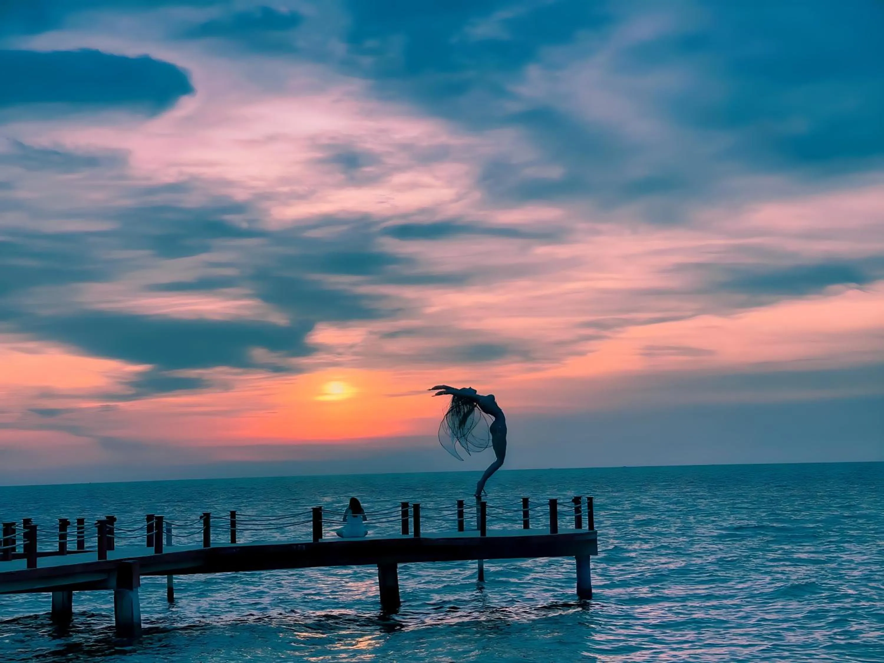 Beach in Sunset Sanato Resort & Villas