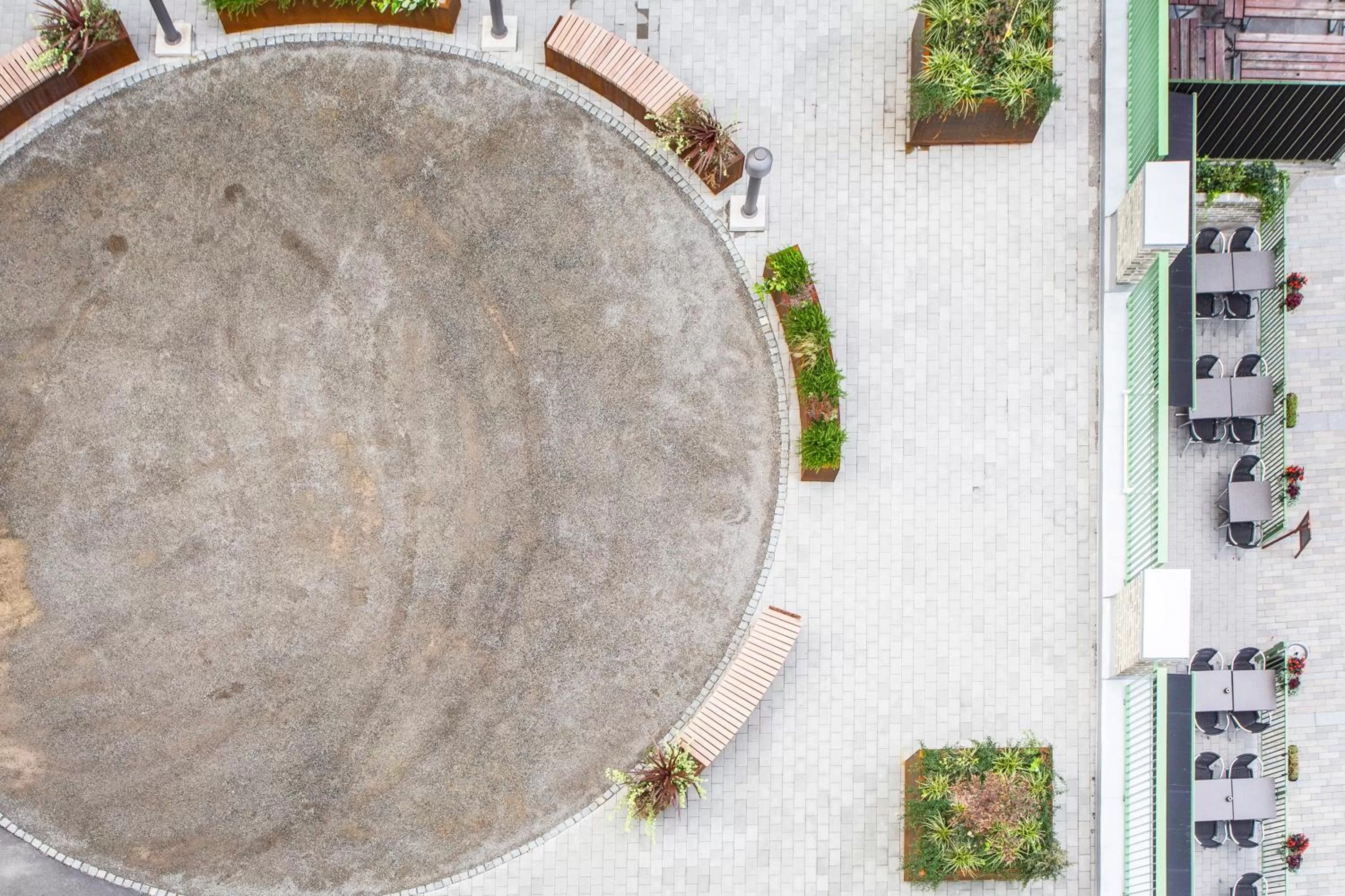 Bird's eye view in Biz Apartment Hammarby Sjöstad