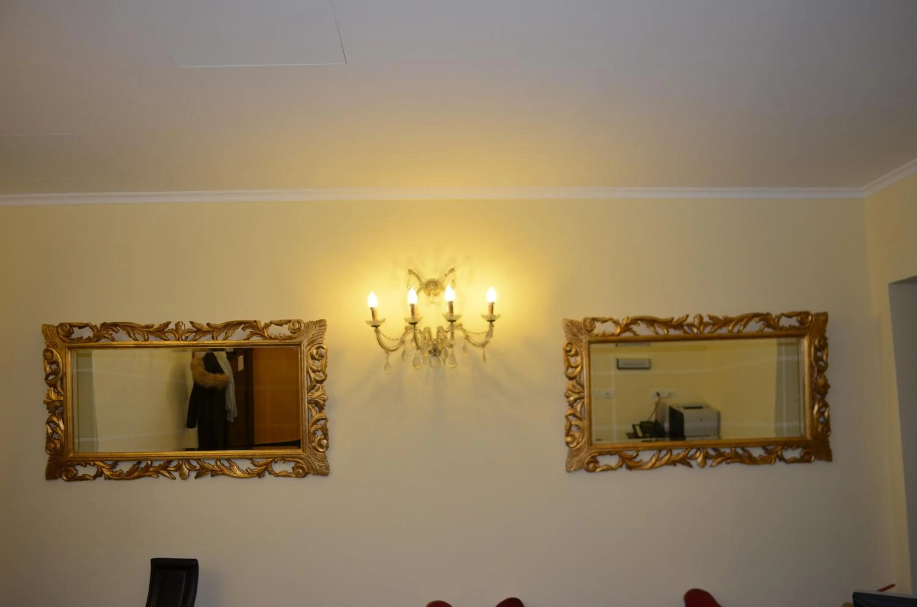 Decorative detail in Hotel Regina Giovanna