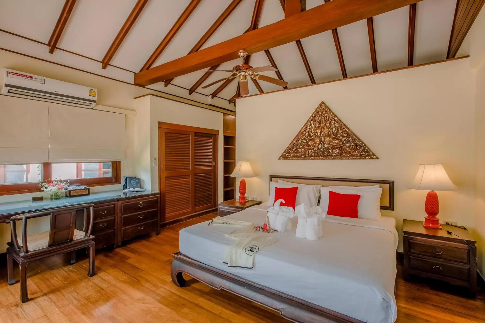 Bedroom, Bed in The Privilege Hotel Ezra Beach Club