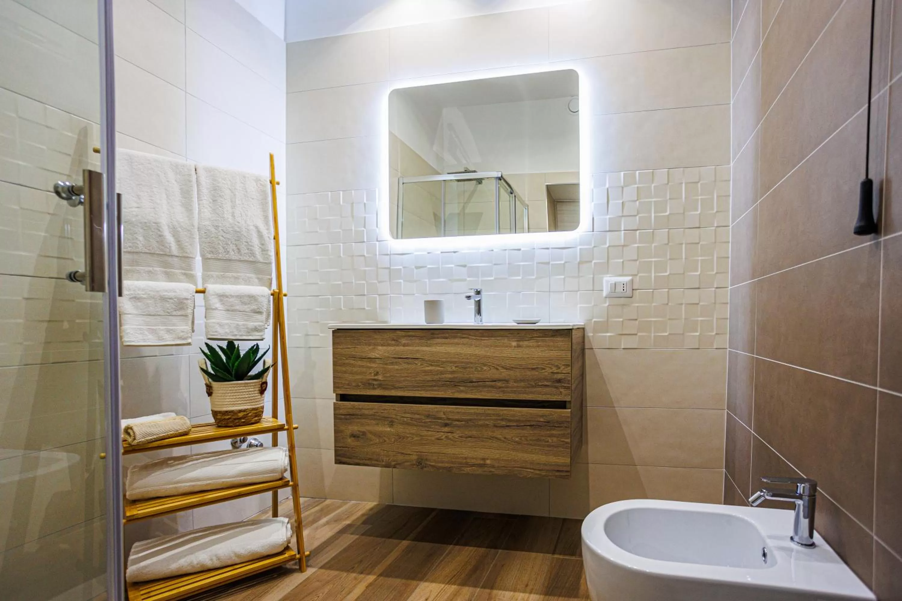 Shower, Bathroom in Peca's room