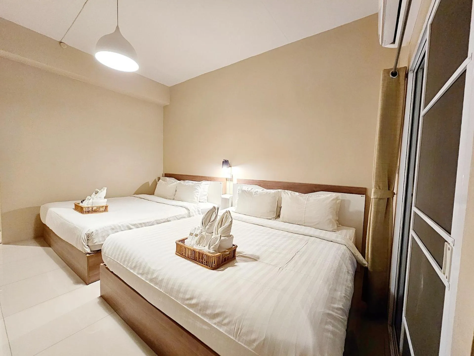 Bed in Habitat Hotel