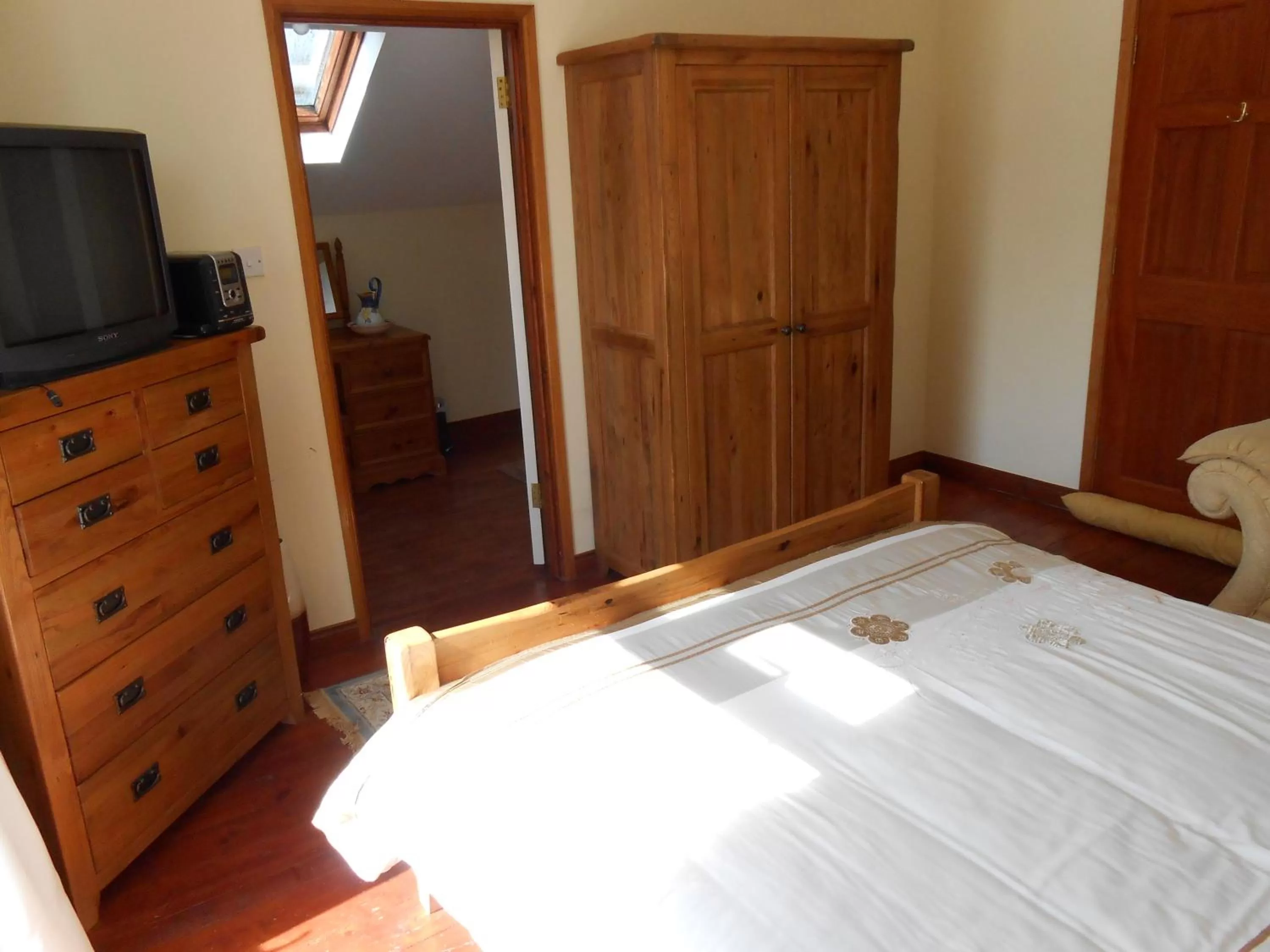 Decorative detail, Bed in Birchdale House B&B