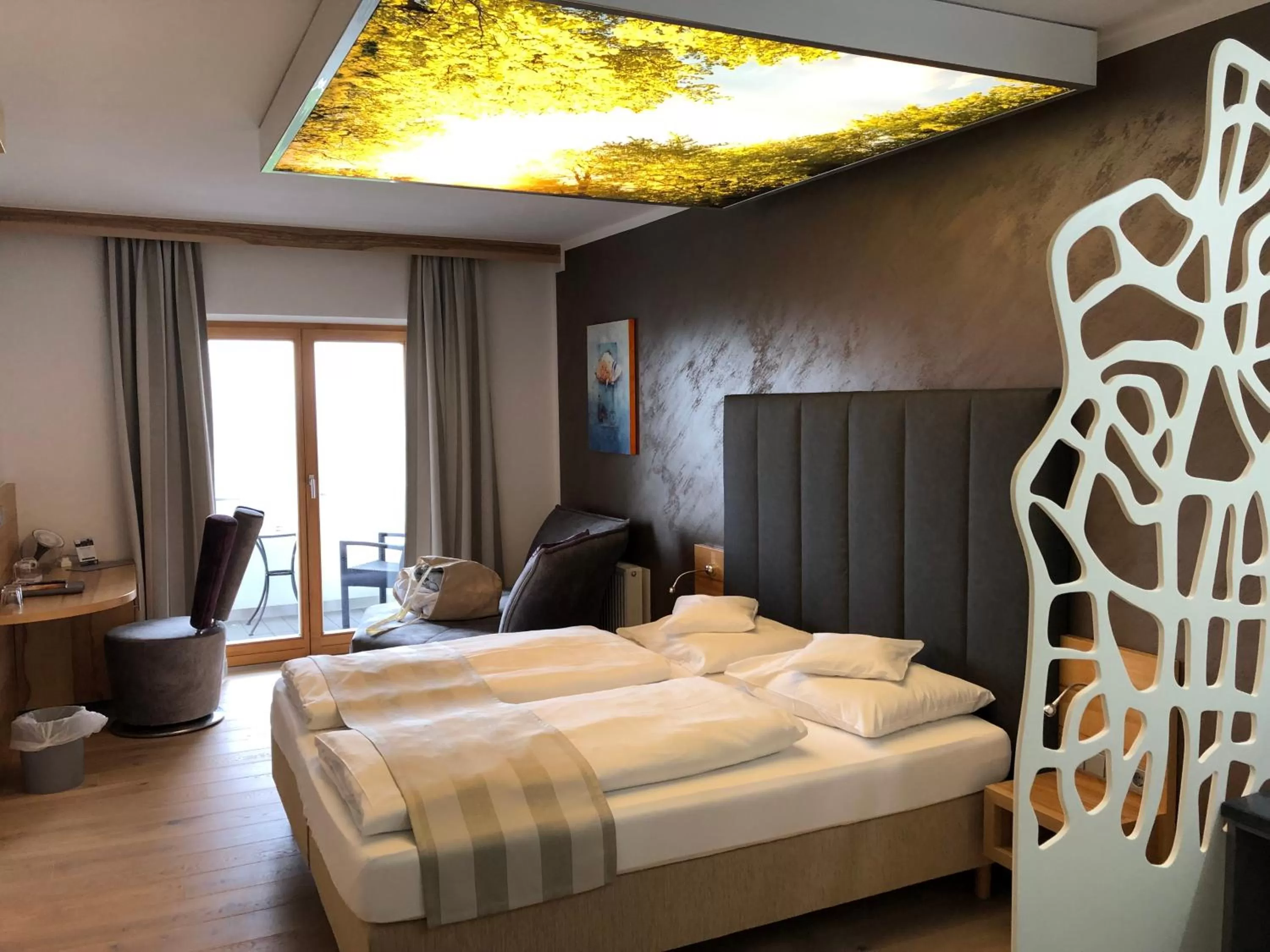 Bed in Thula Wellnesshotel Bayerischer Wald