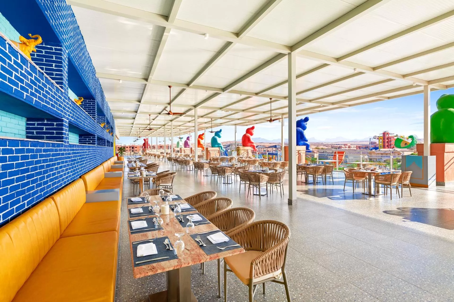 Restaurant/places to eat in Pickalbatros Jungle Aqua Park - Neverland Hurghada