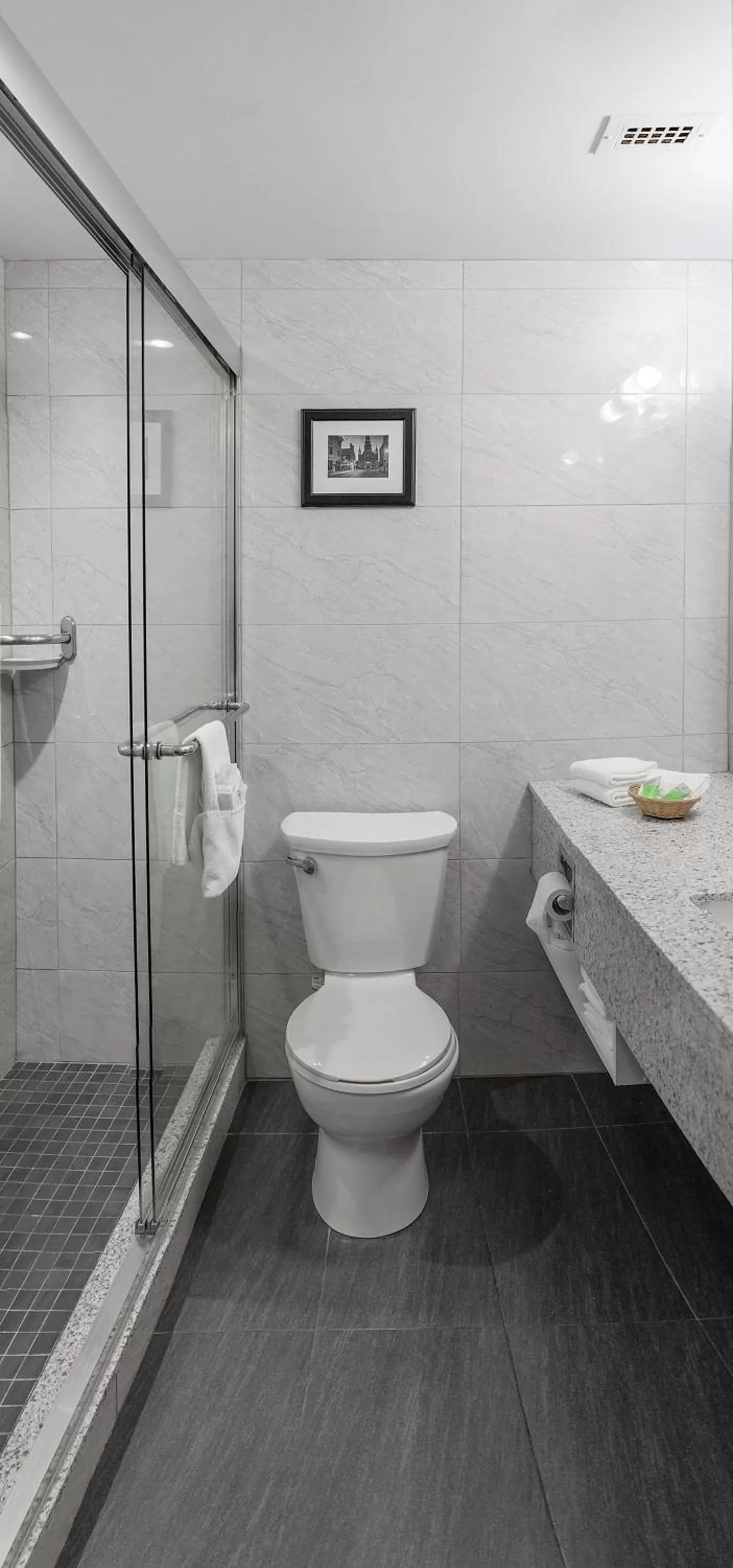 Shower in Auberge Royal Versailles