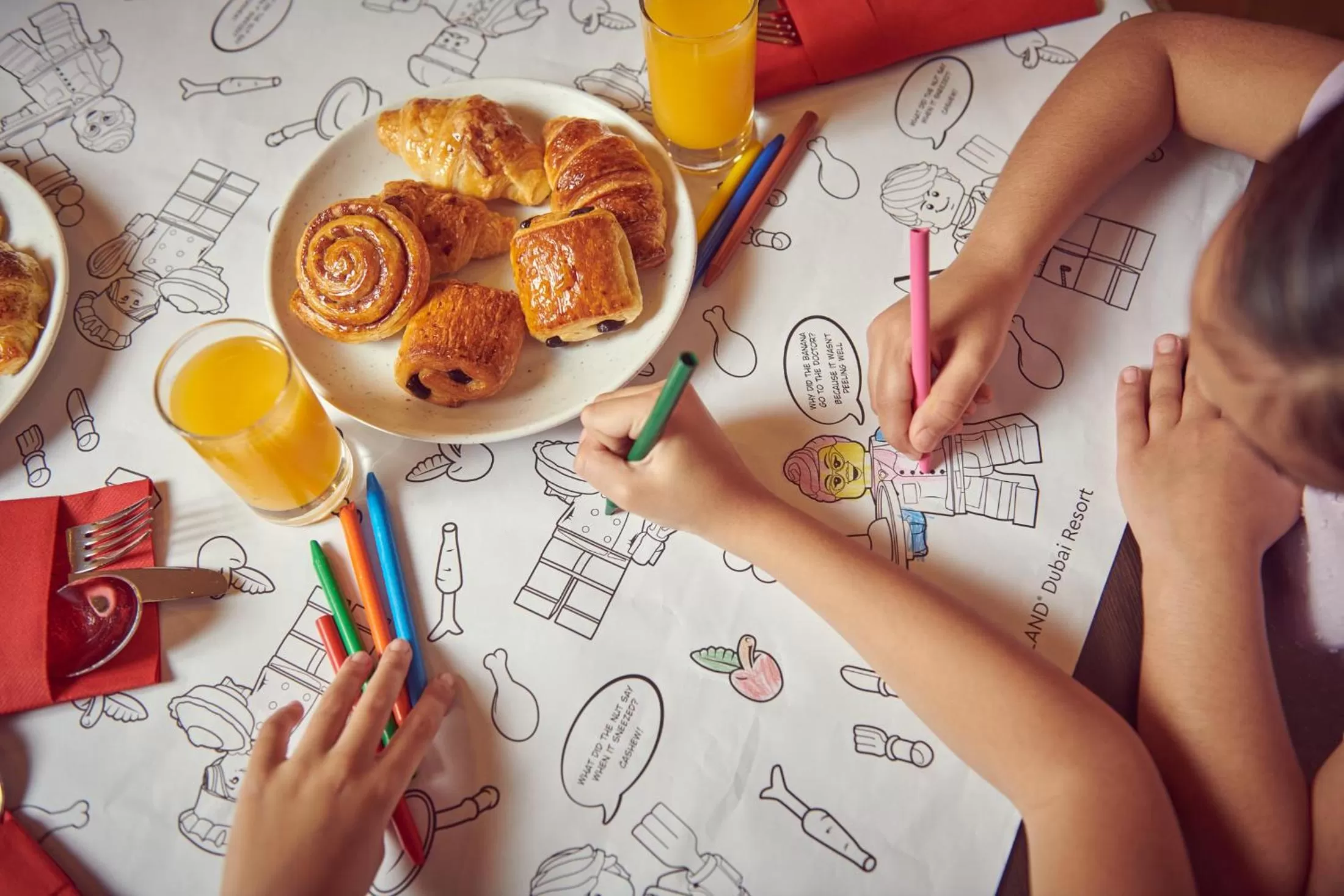 Restaurant/places to eat in LEGOLAND Hotel Dubai