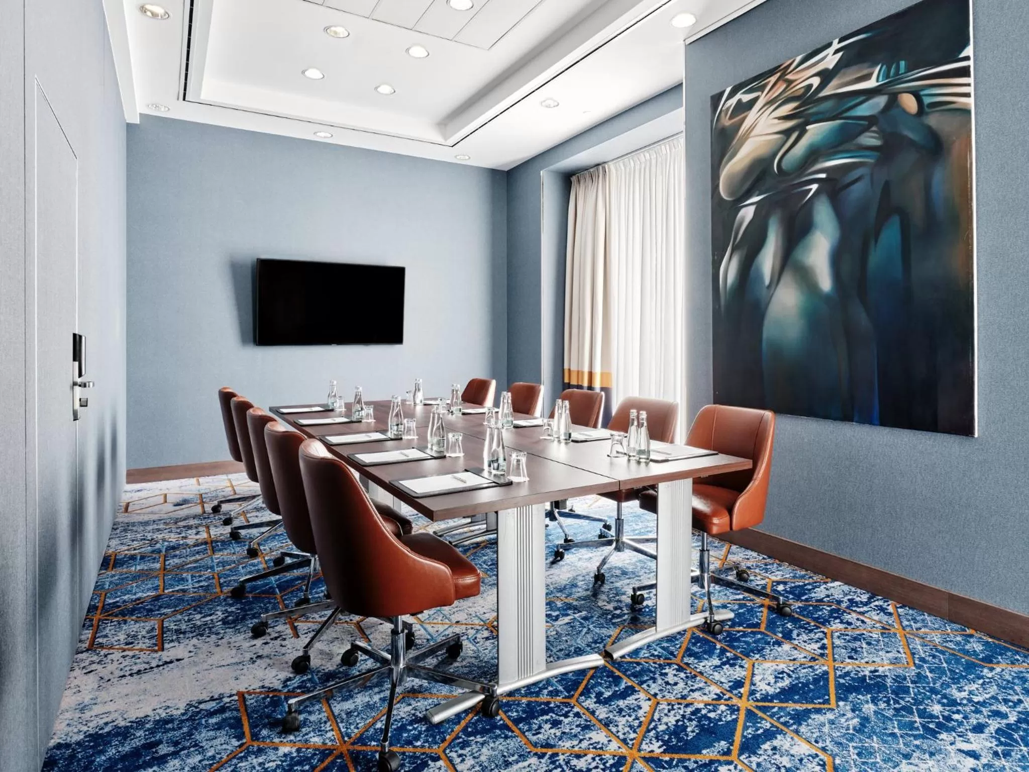 Meeting/conference room in InterContinental Warszawa by IHG