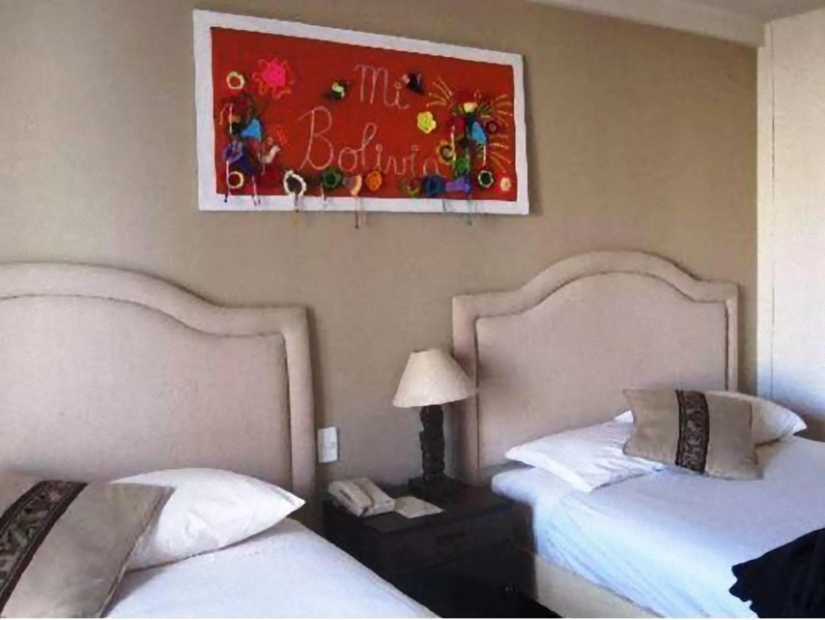 Bed in Hotel Rosario La Paz