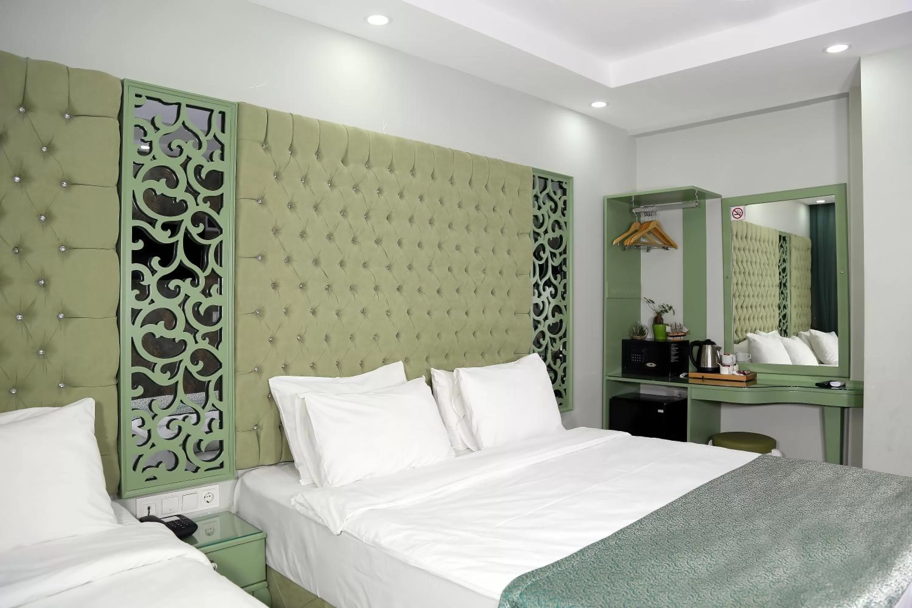 Photo of the whole room, Bed in Green Garden Hotel