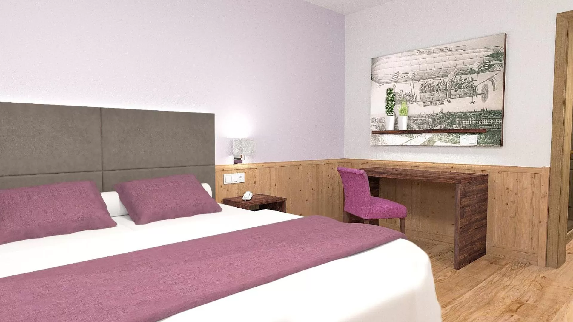 Photo of the whole room, Bed in Boutique Hotel Beckenlehner