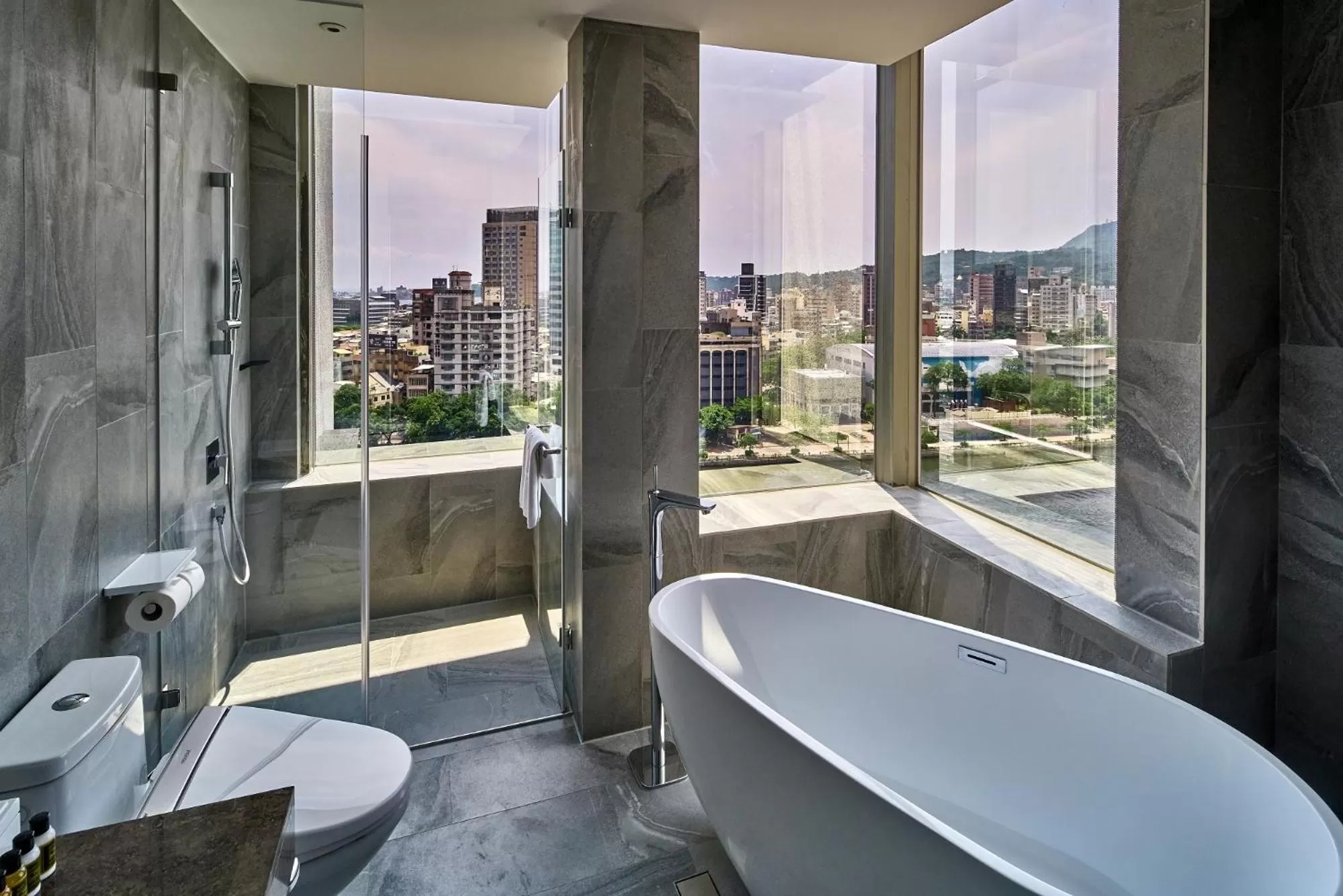 Bathroom in Harbour 10 Hotel