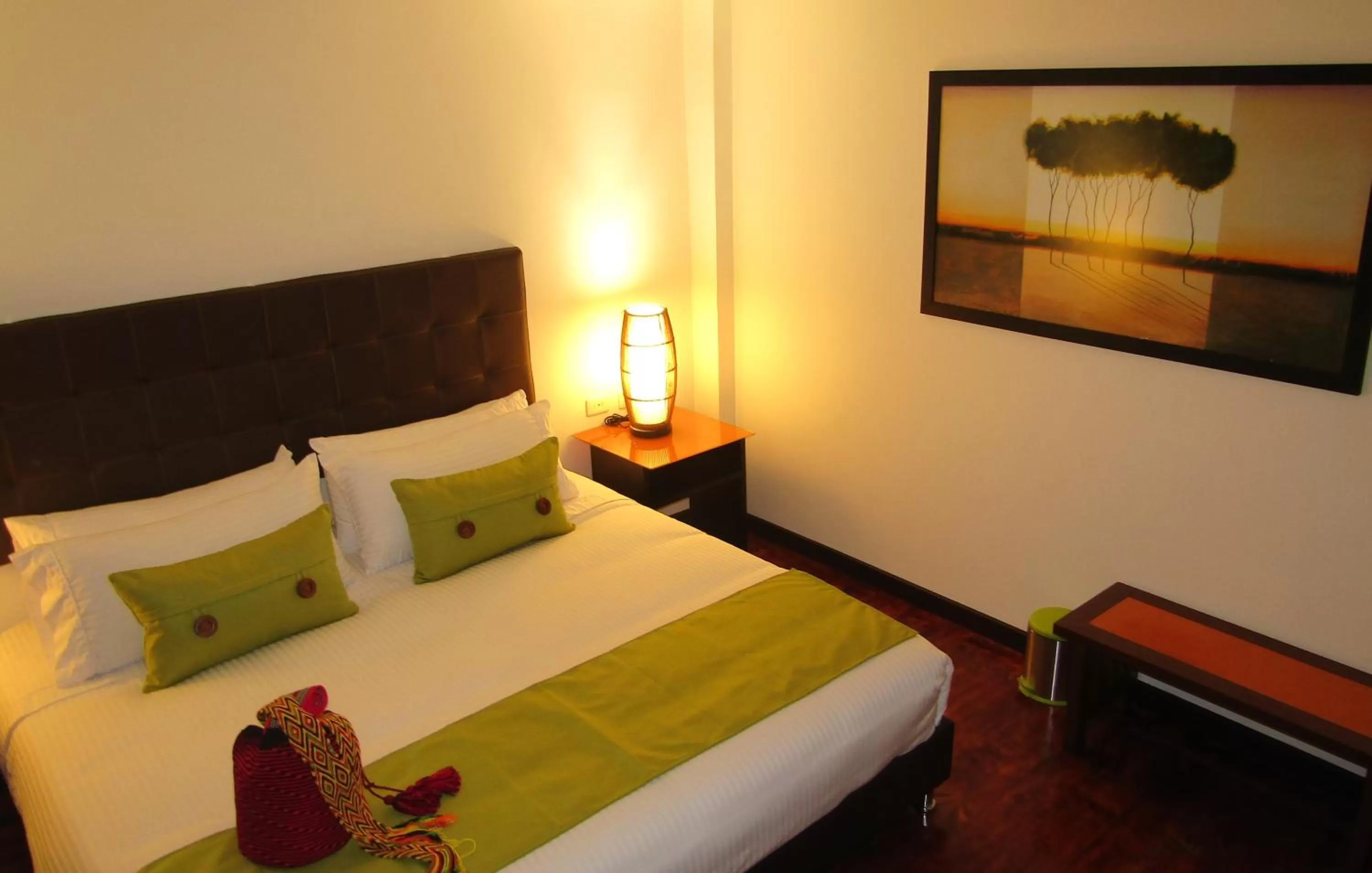 Bed in Hotel Bambu Inn