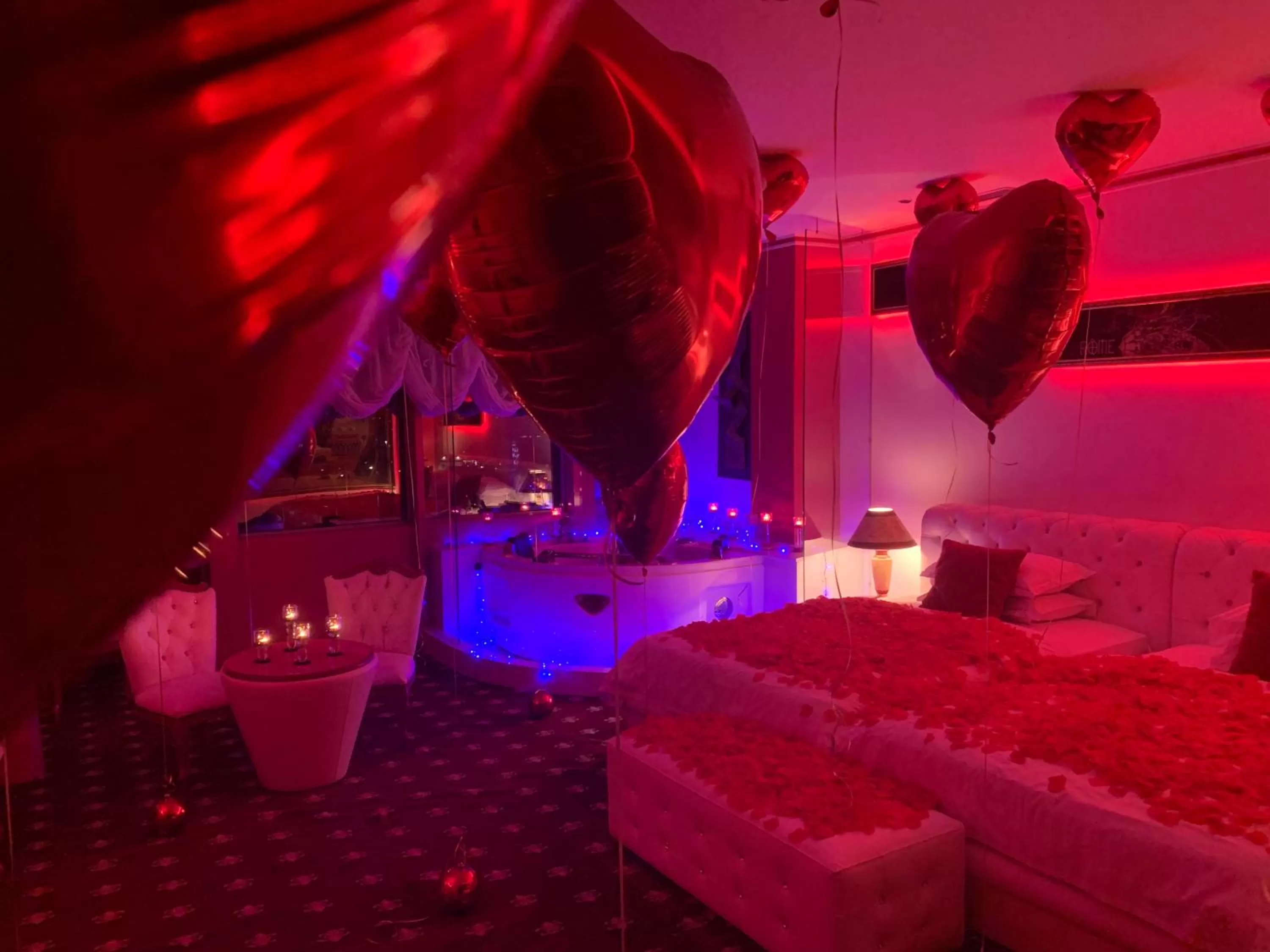 Bed in Hotel Rosa Blu