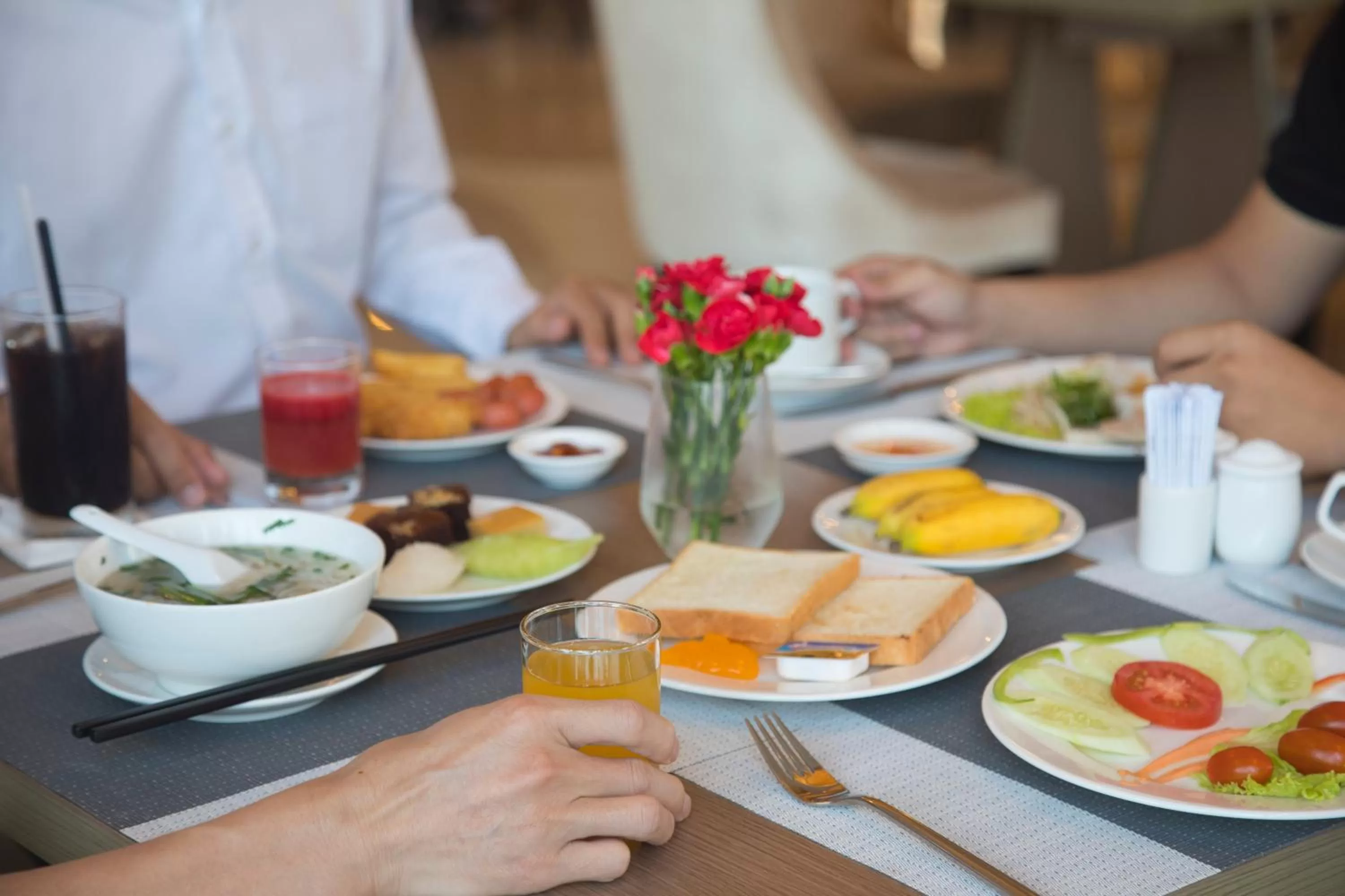 Breakfast in Muong Thanh Luxury Ca Mau Hotel