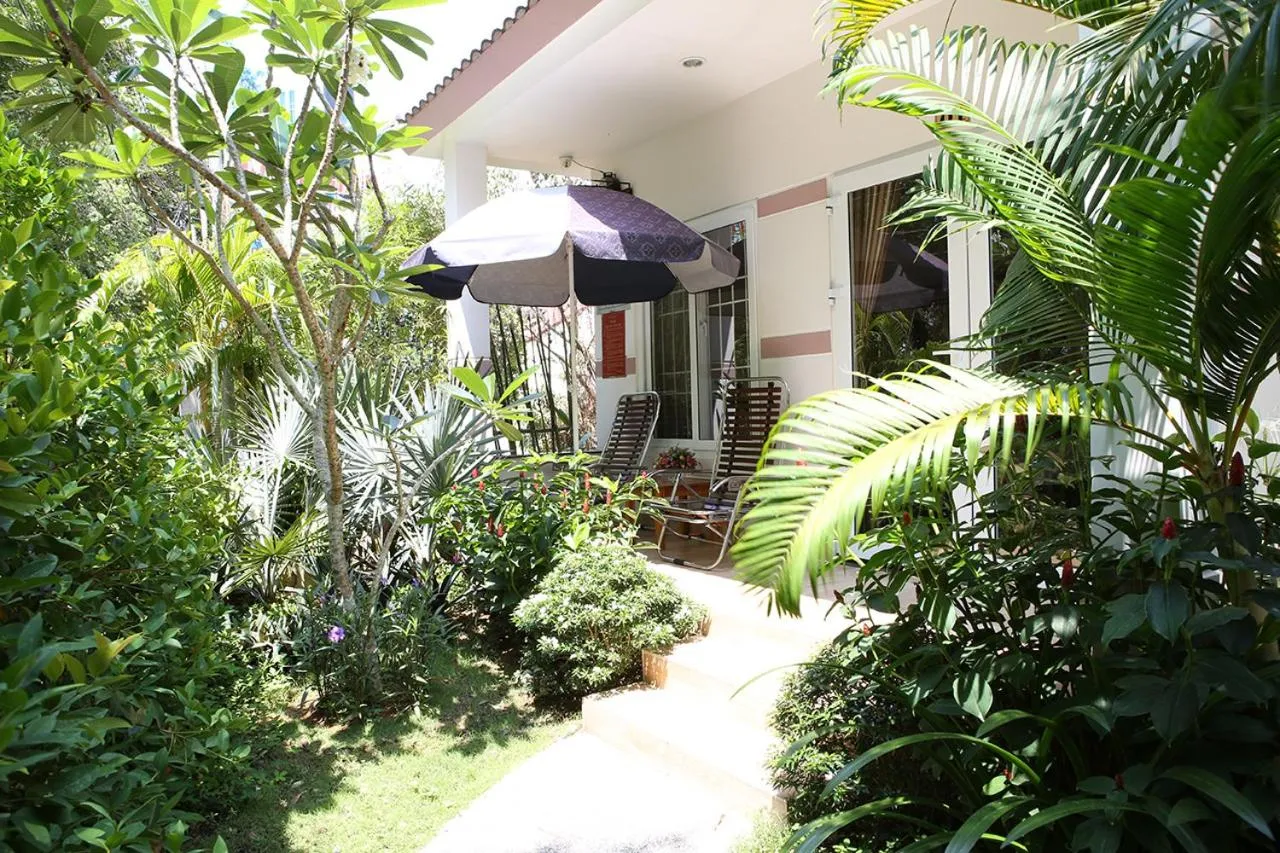 Patio in Huynh Gia Bungalow