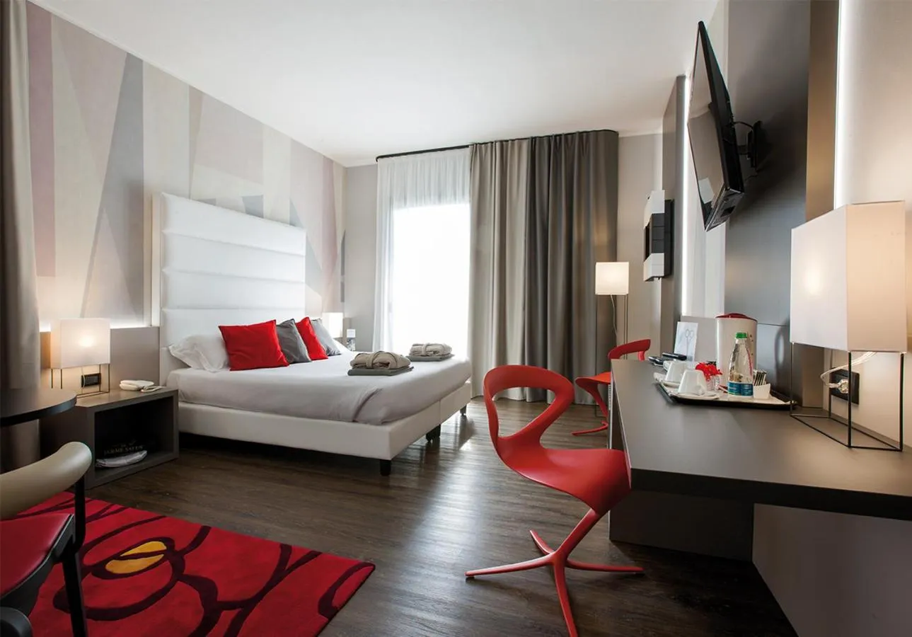 Photo of the whole room, Bed in Hotel Salus Terme - Adults Only