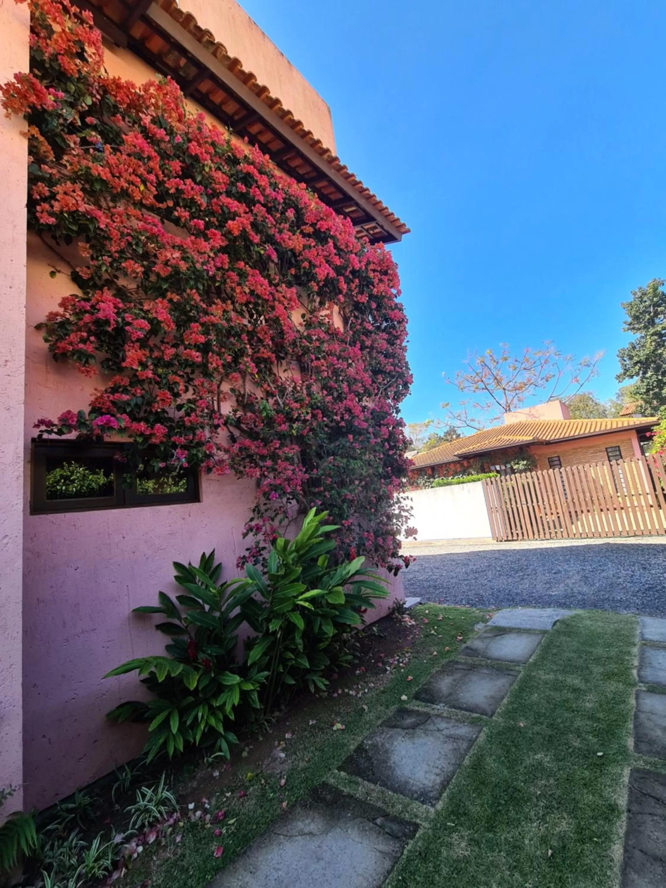 Garden in Pousada Vila Rosada