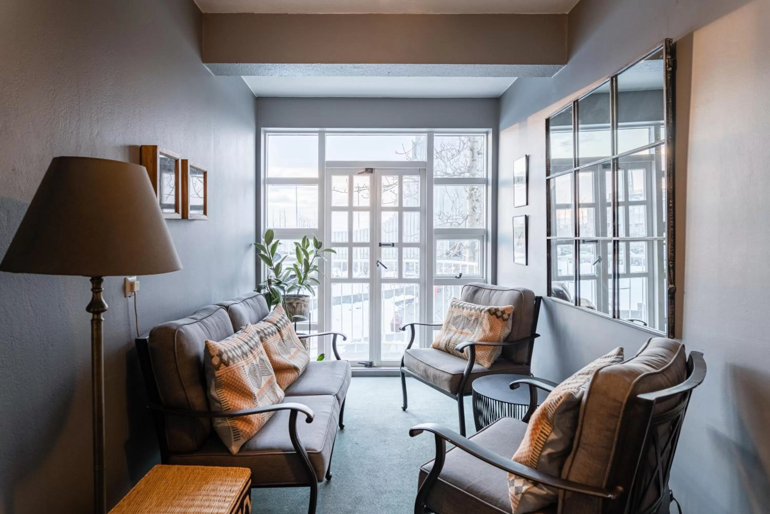 Living room in Hotel Leifur Eiriksson