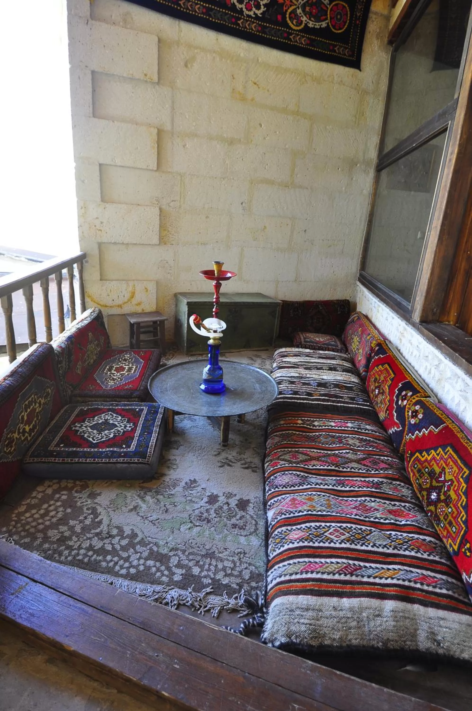 Decorative detail, Bed in Kismet Cave House