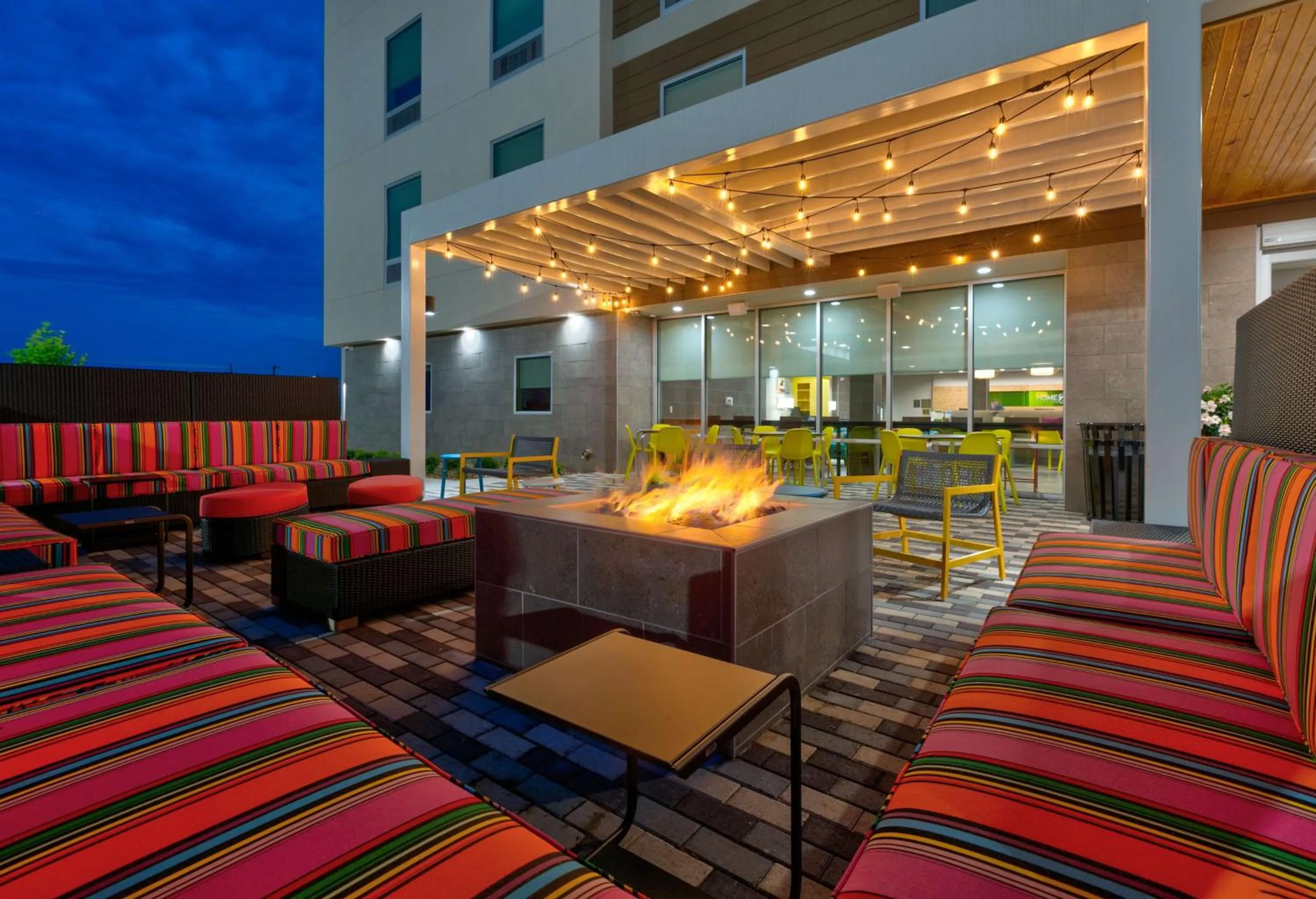 Patio in Home2 Suites By Hilton El Campo