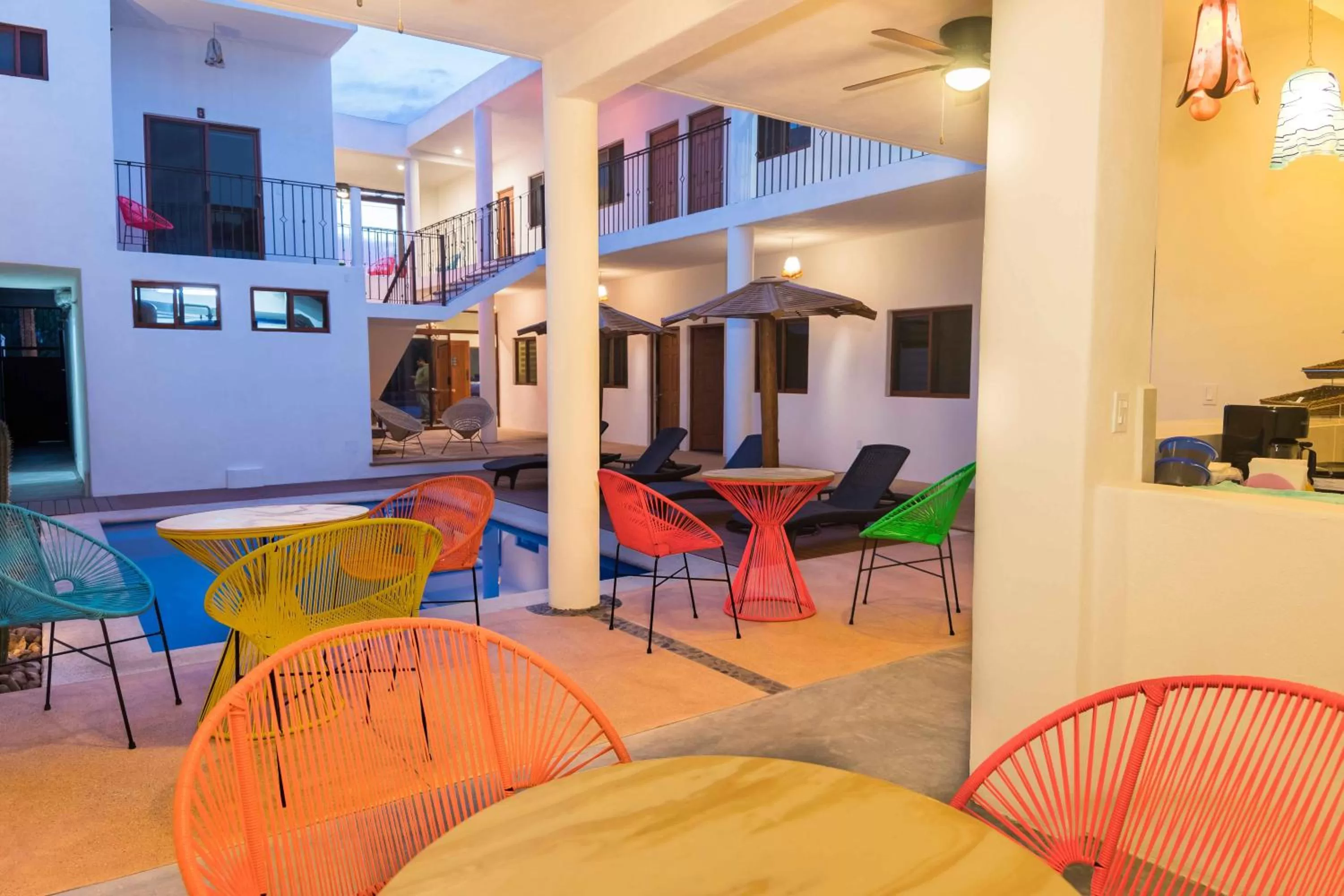 Lobby or reception in Rosarito Hotel