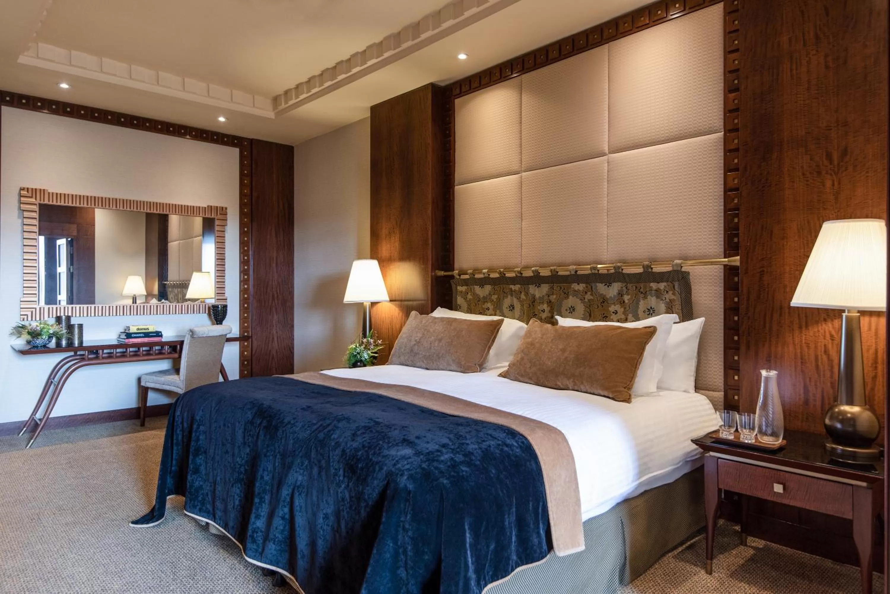 Bed in King David Hotel Jerusalem