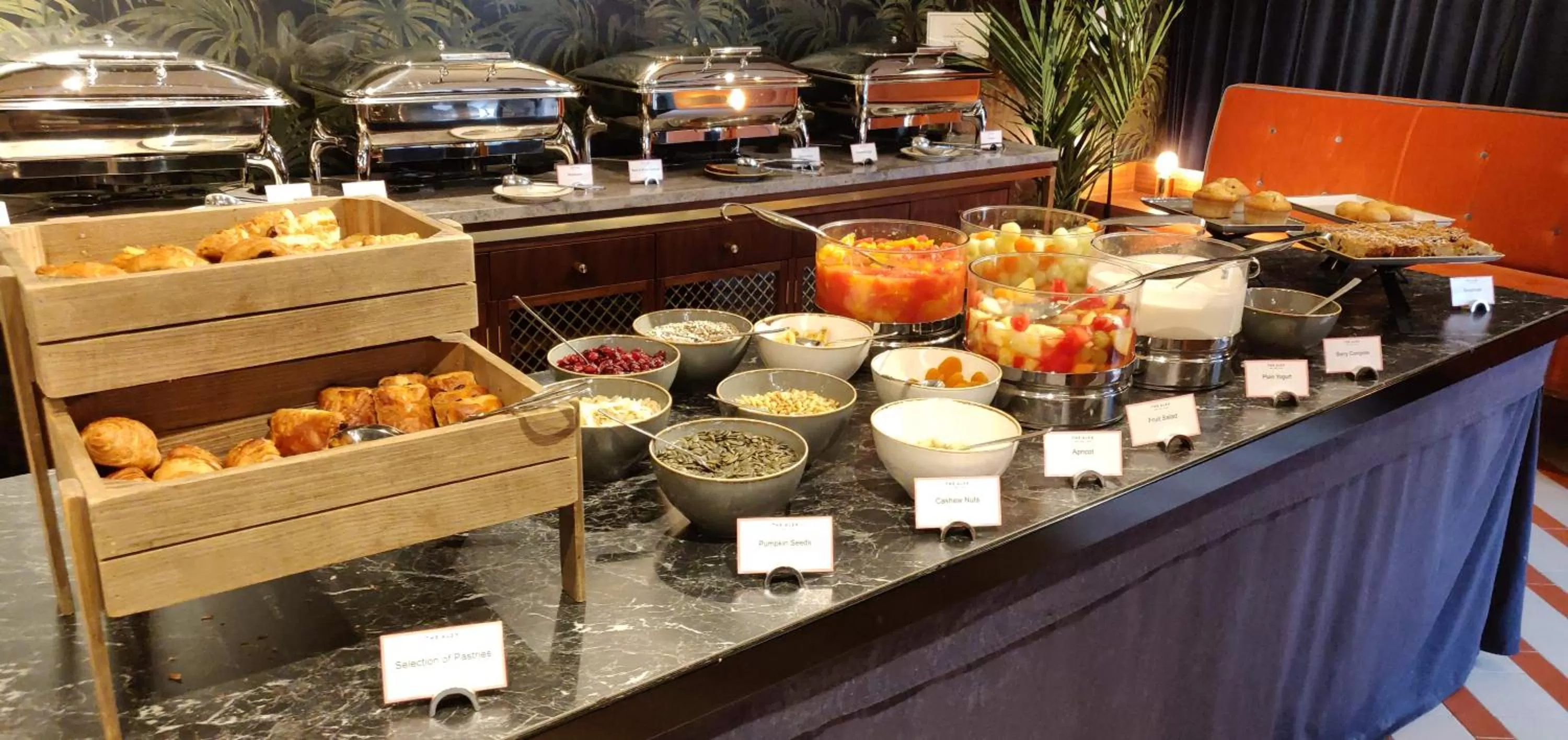 Continental breakfast in The Alex