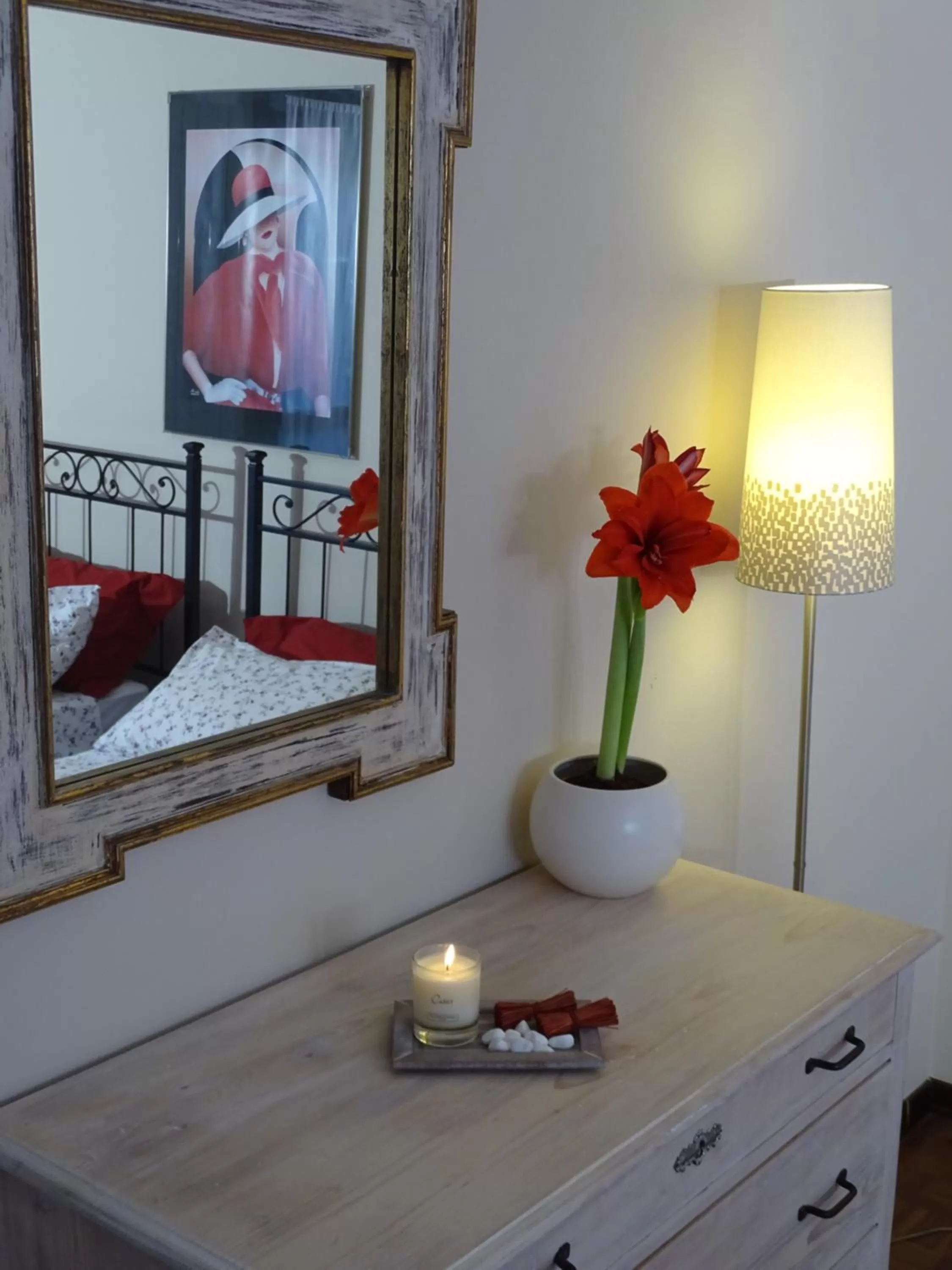 Deluxe Double or Twin Room with Garden View in La casa di Clara