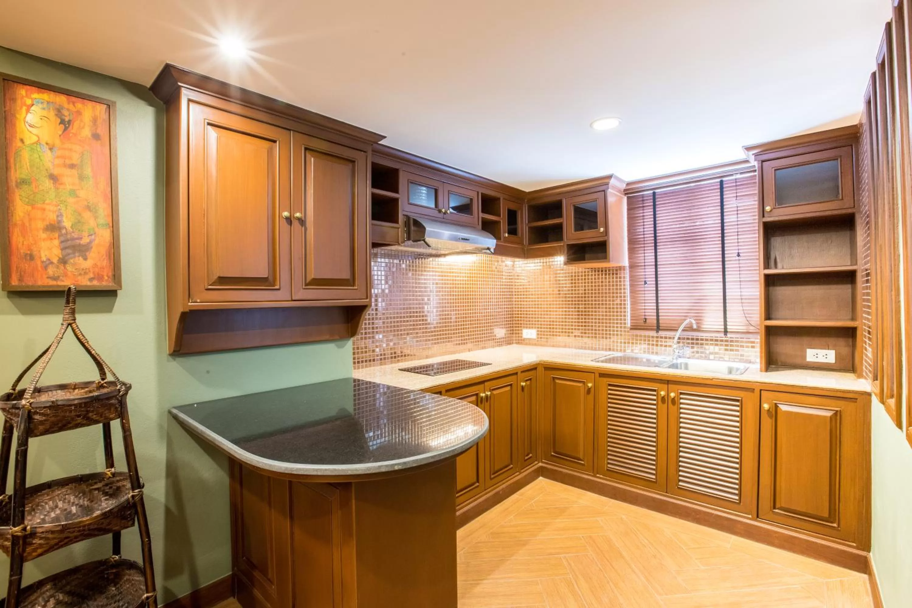 Kitchen or kitchenette in Viangbua Mansion