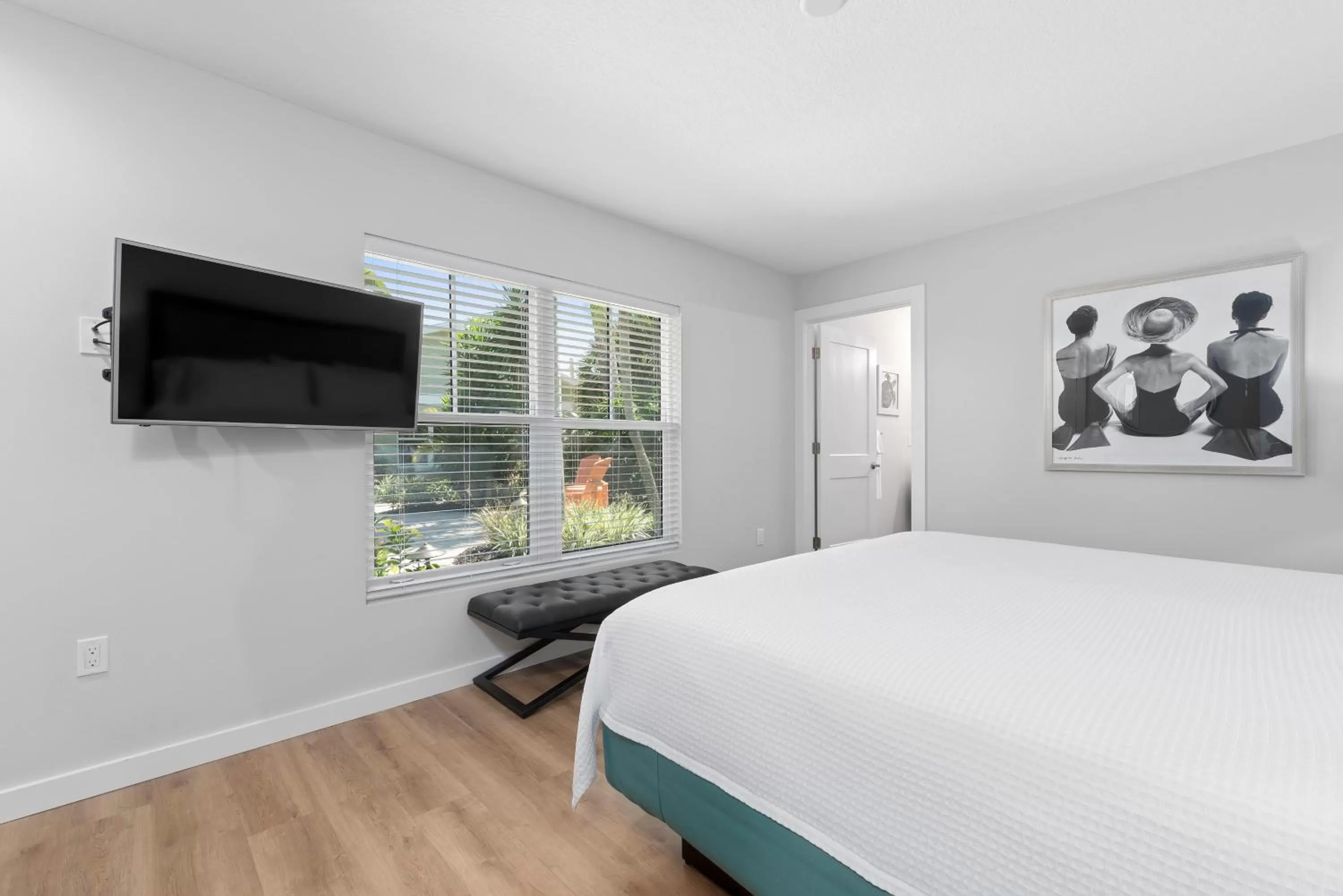 Bed in Escape Coastal Resort on Casey Key