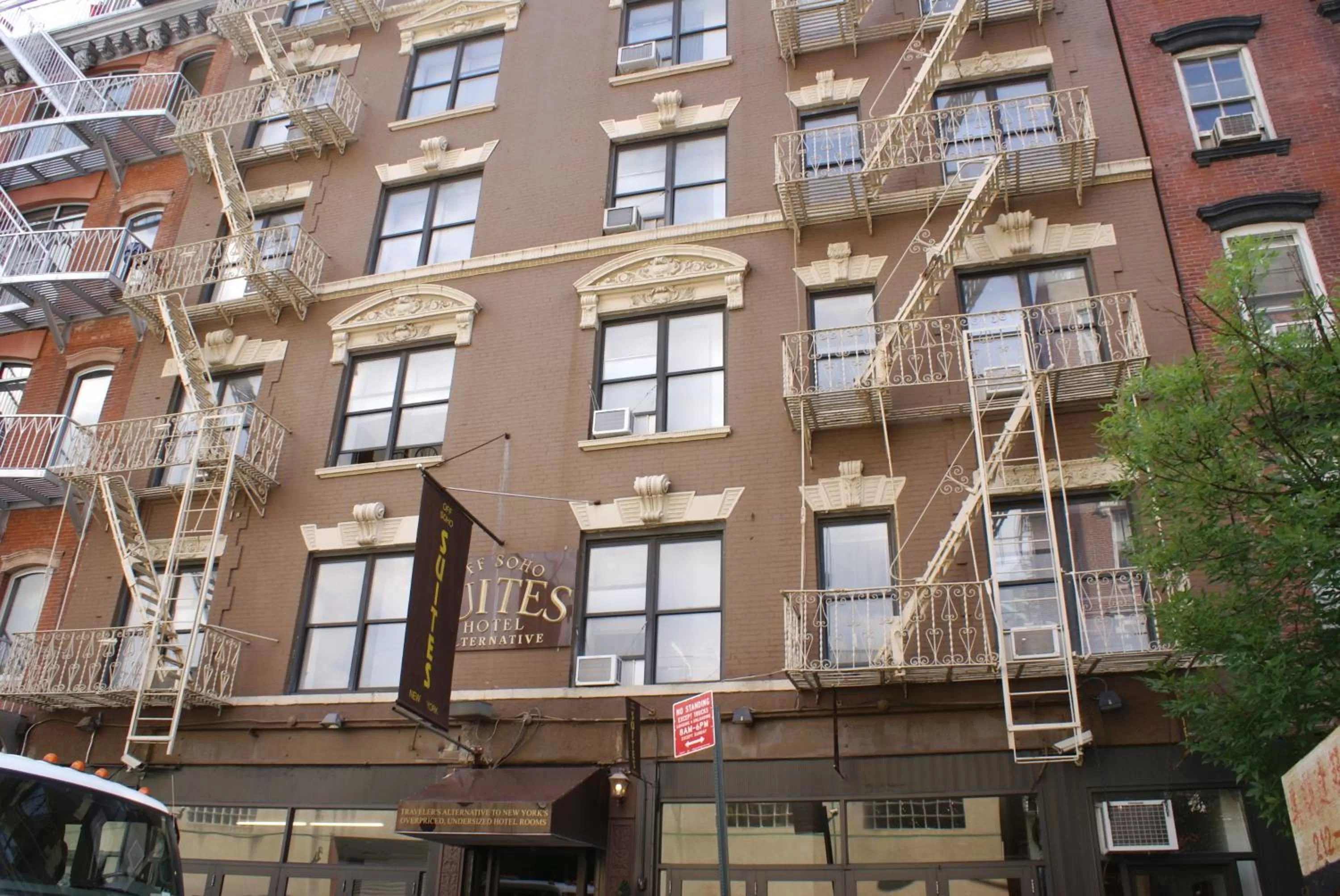 Facade/entrance in Off SoHo Suites Hotel