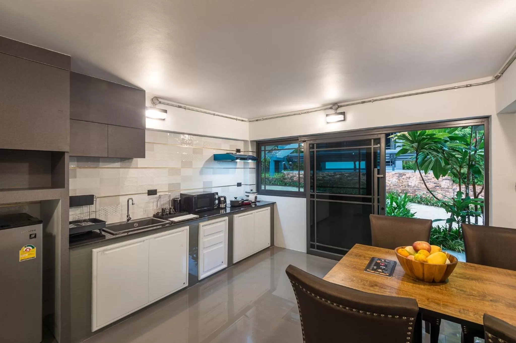 Kitchen or kitchenette in Loy Chalet
