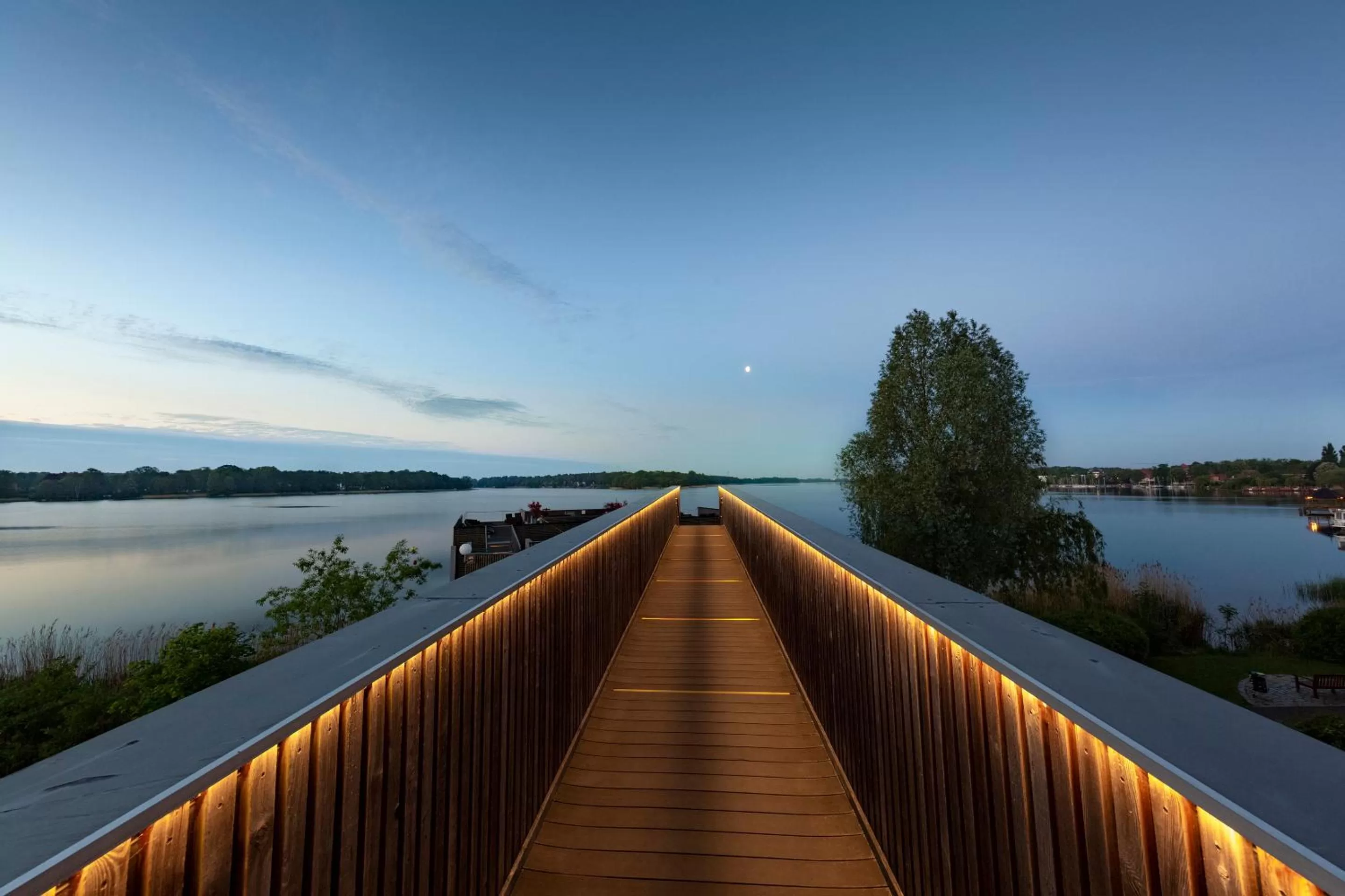 Lake view in Resort Mark Brandenburg & Fontane Therme