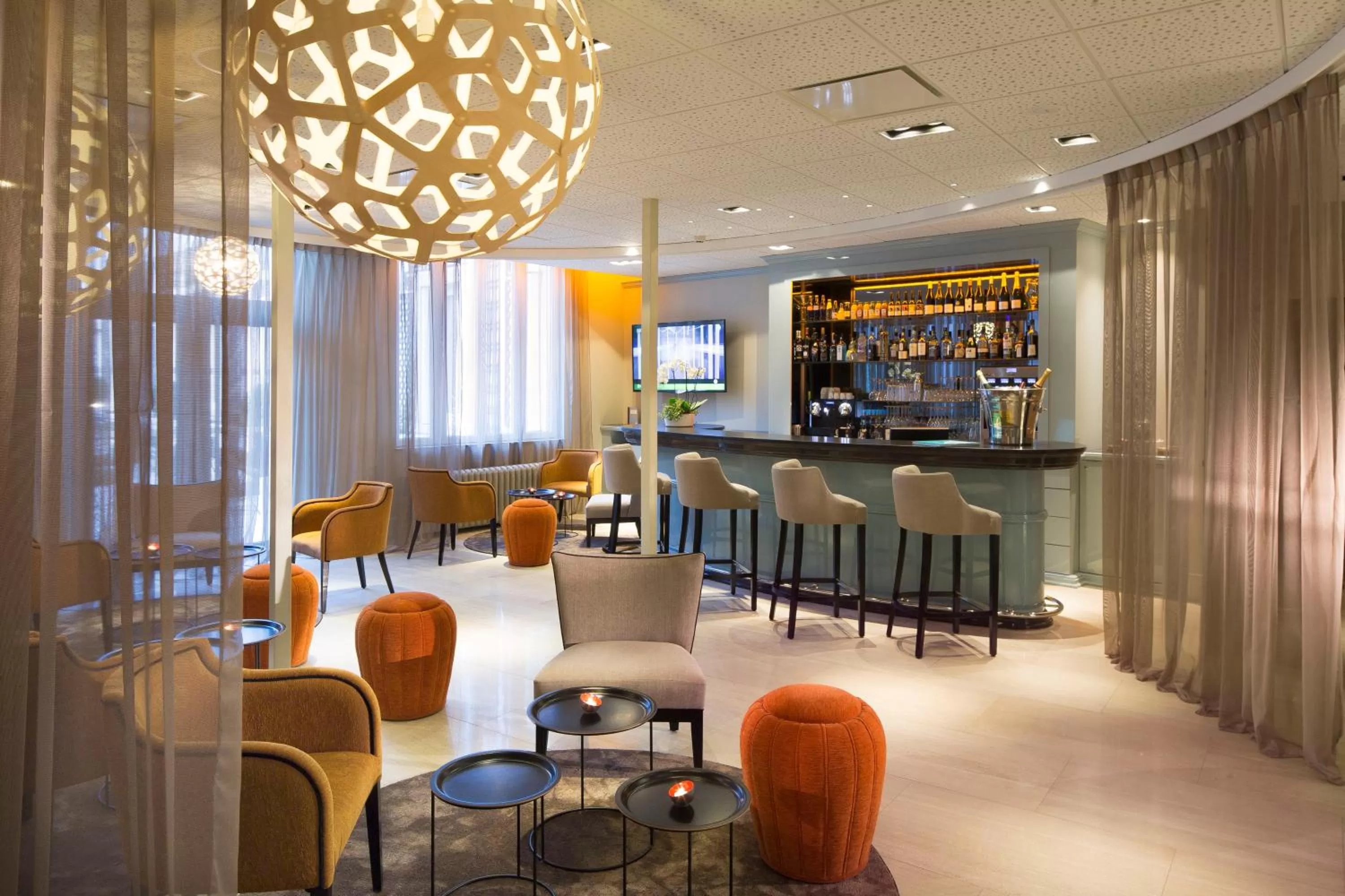 Garden view in Oceania Le Jura Dijon