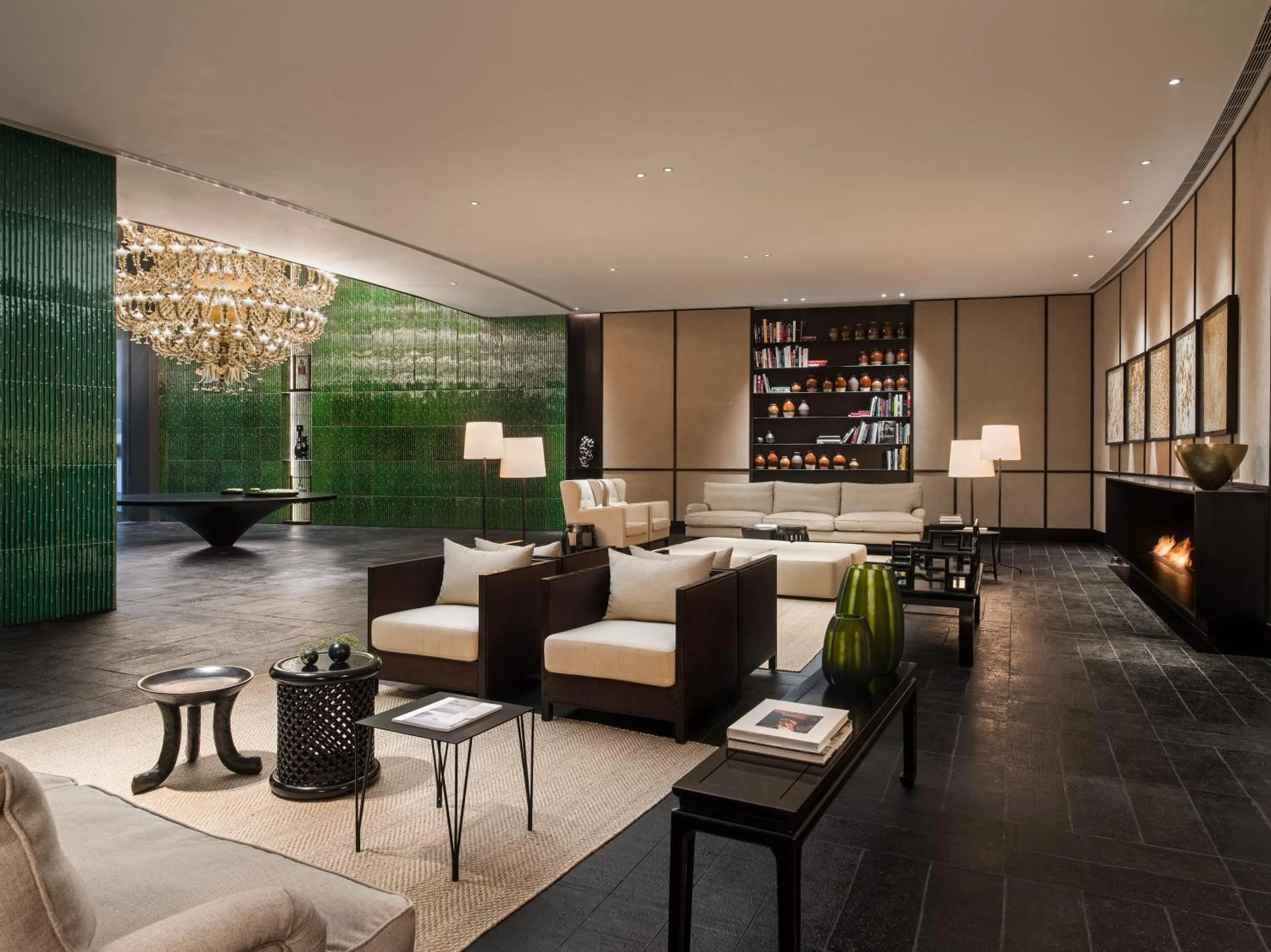 Lobby or reception in Upper House Shanghai - Former The Middle House